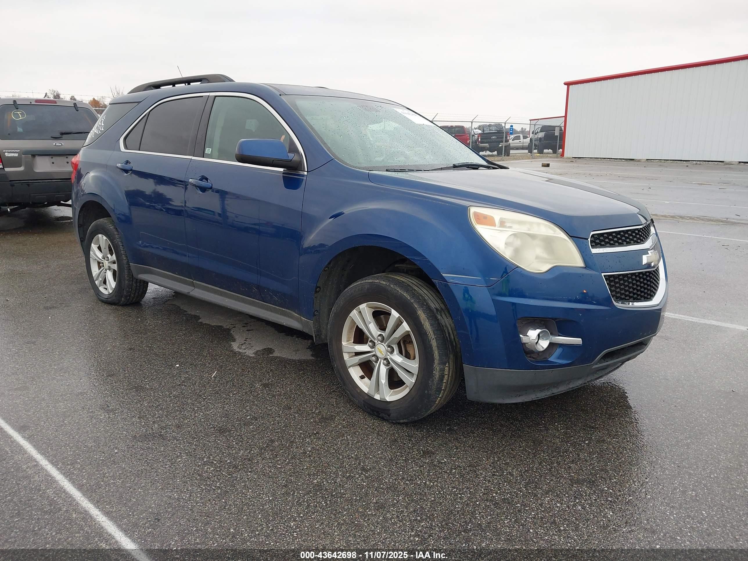 2010 Chevrolet Equinox Lt Blue vin: 2CNALDEW7A6323286