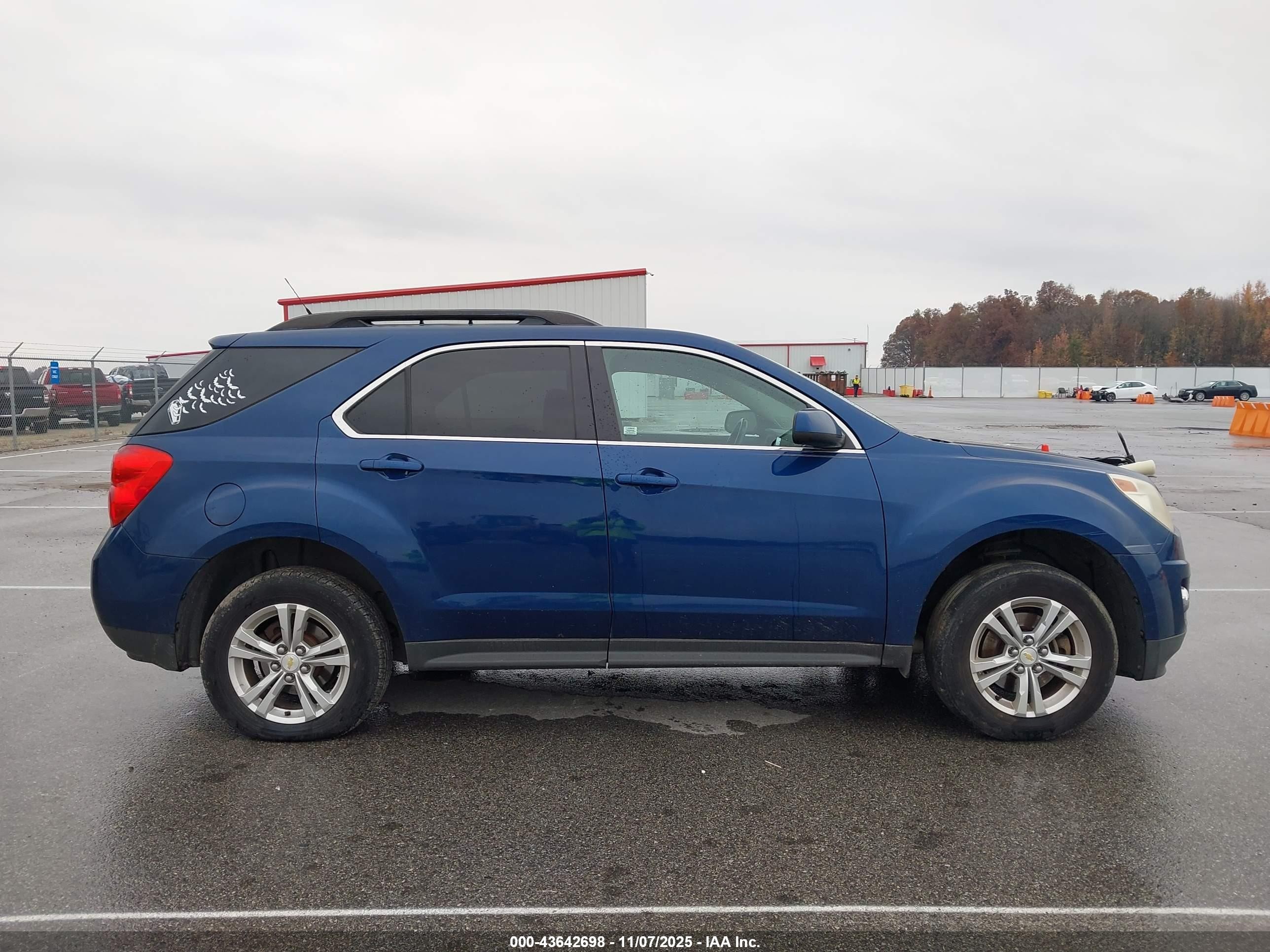 2010 Chevrolet Equinox Lt Blue vin: 2CNALDEW7A6323286