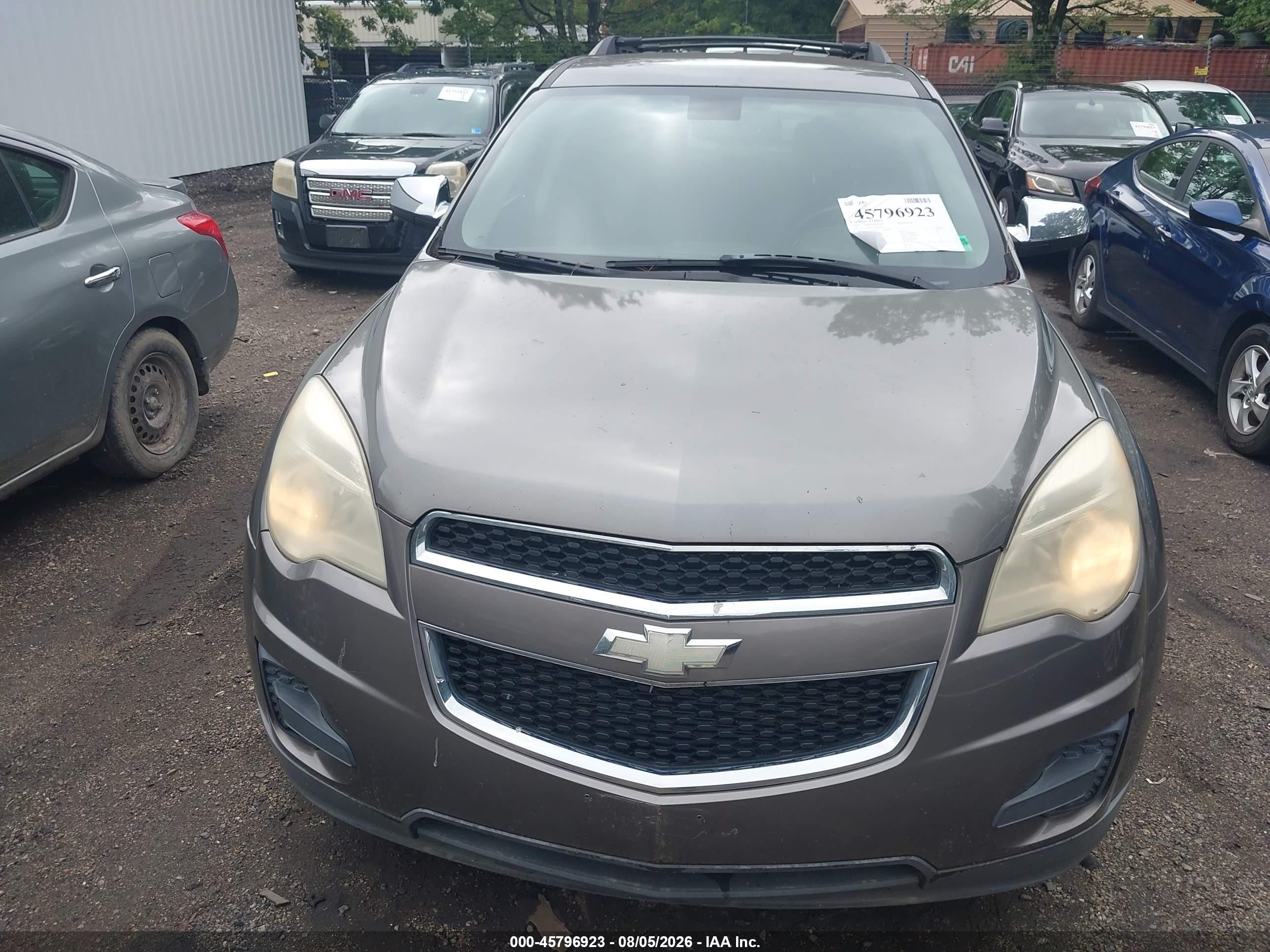 2010 Chevrolet Equinox Lt Gray vin: 2CNALDEW7A6361701