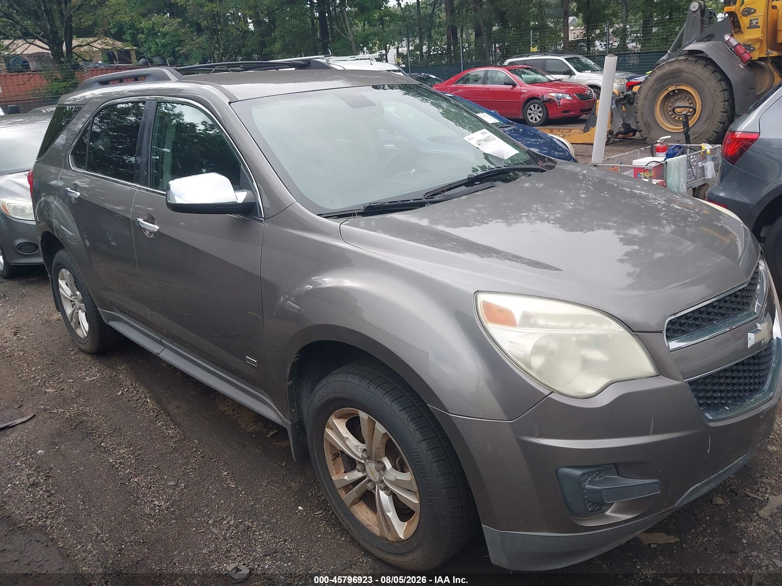 2010 Chevrolet Equinox Lt Серый vin: 2CNALDEW7A6361701