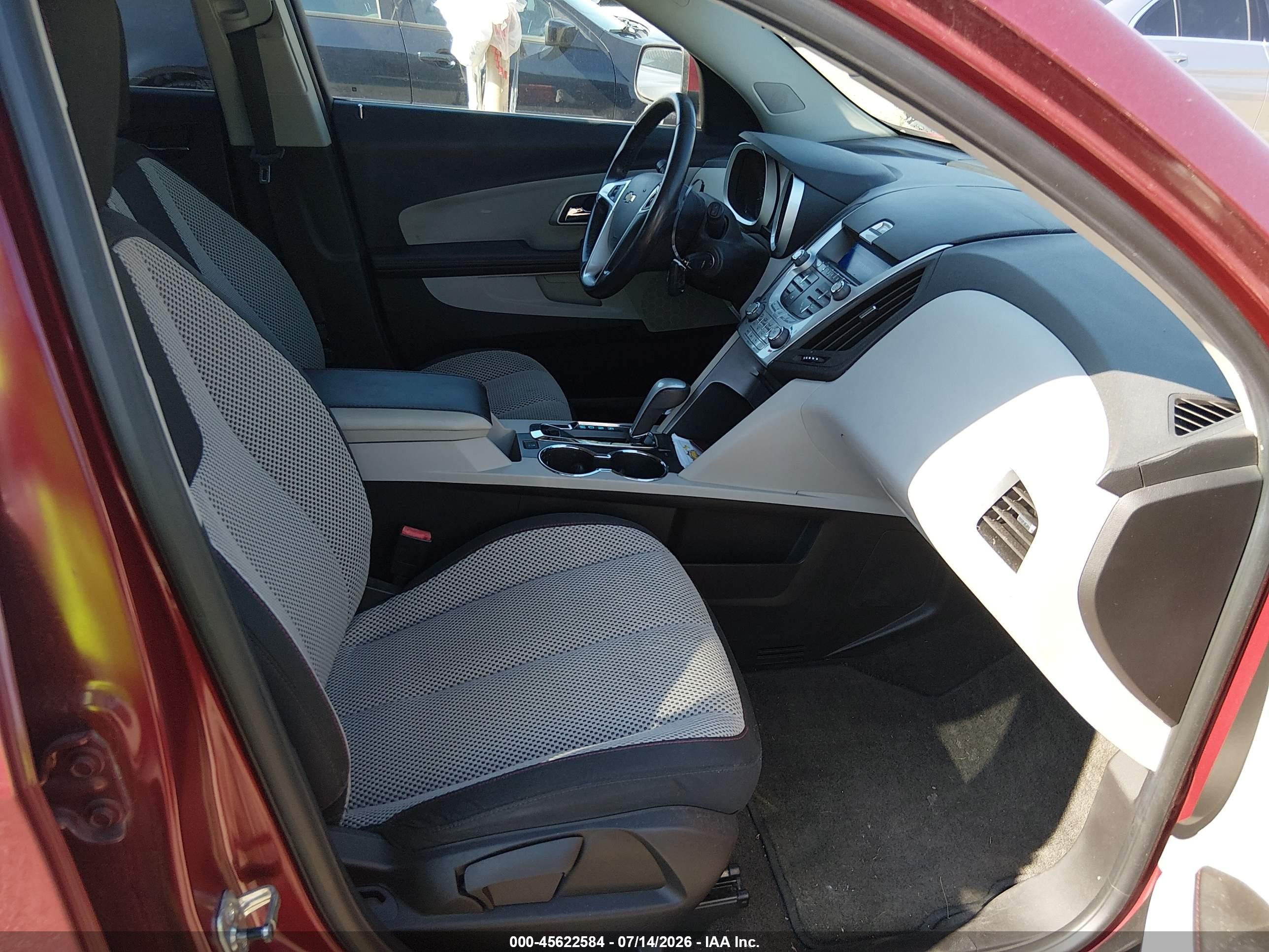 2010 Chevrolet Equinox Lt Красный vin: 2CNALDEW7A6400058