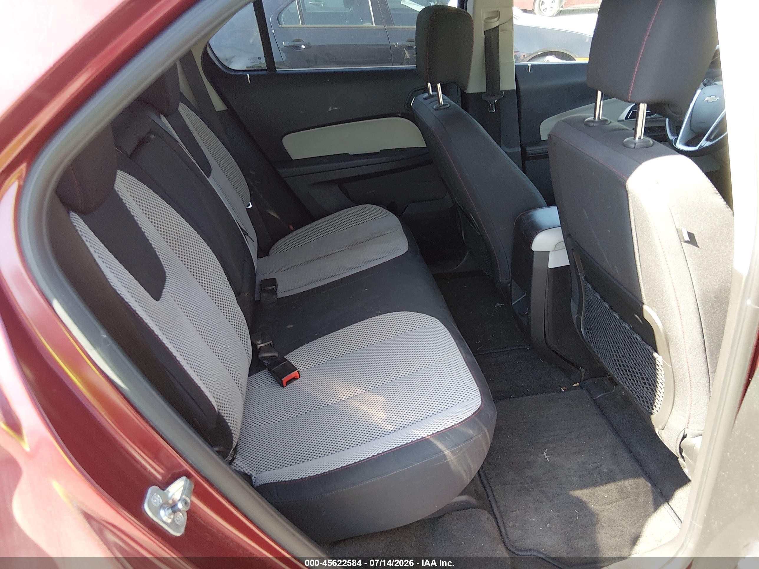 2010 Chevrolet Equinox Lt Красный vin: 2CNALDEW7A6400058