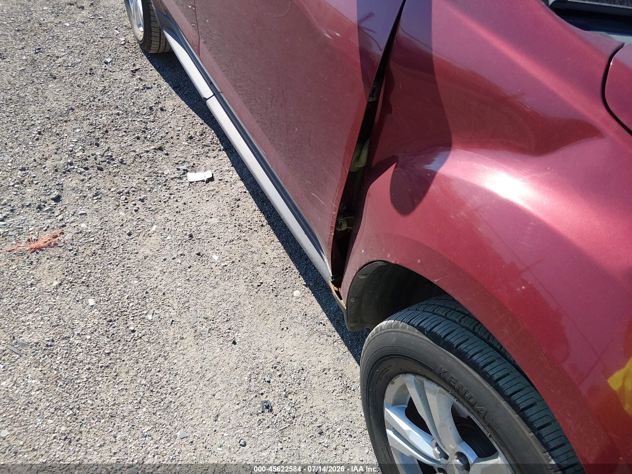 2010 Chevrolet Equinox Lt Красный vin: 2CNALDEW7A6400058