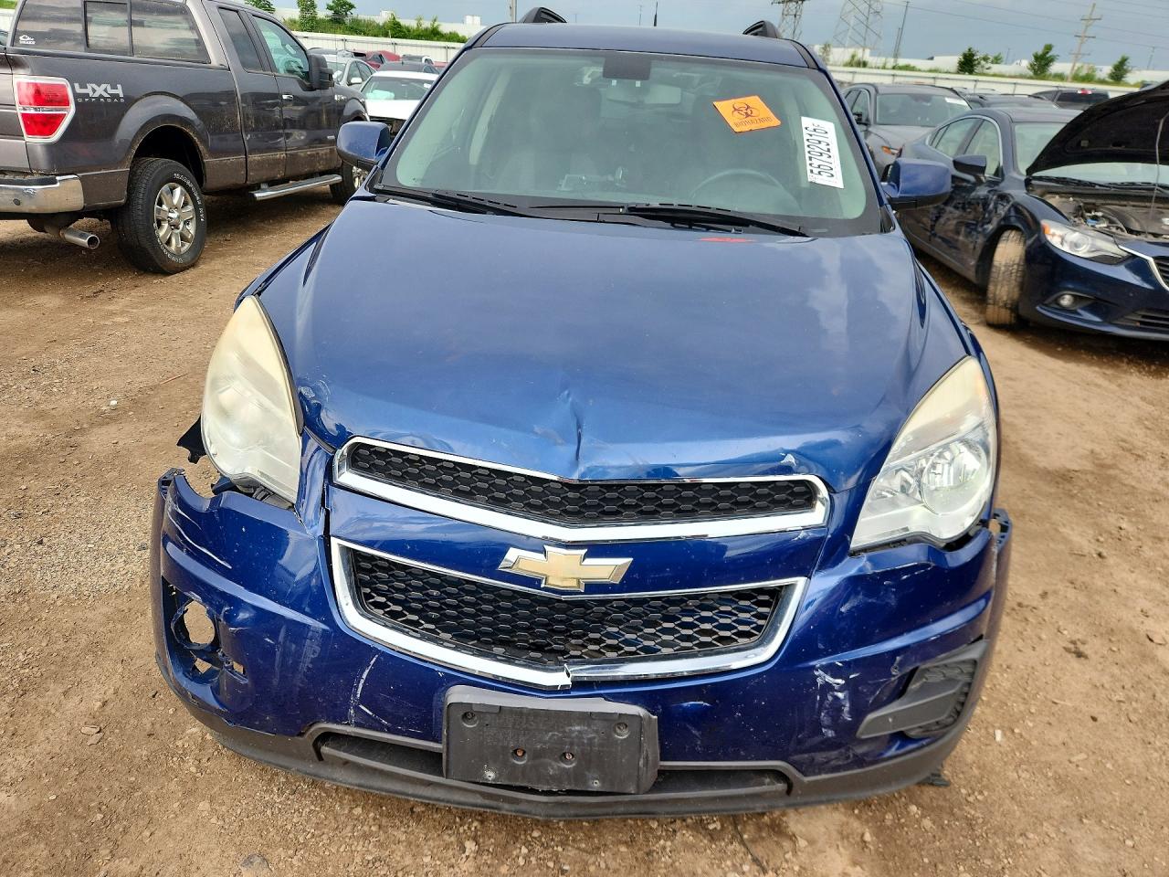 2010 Chevrolet Equinox Lt Blue vin: 2CNALDEW8A6228736
