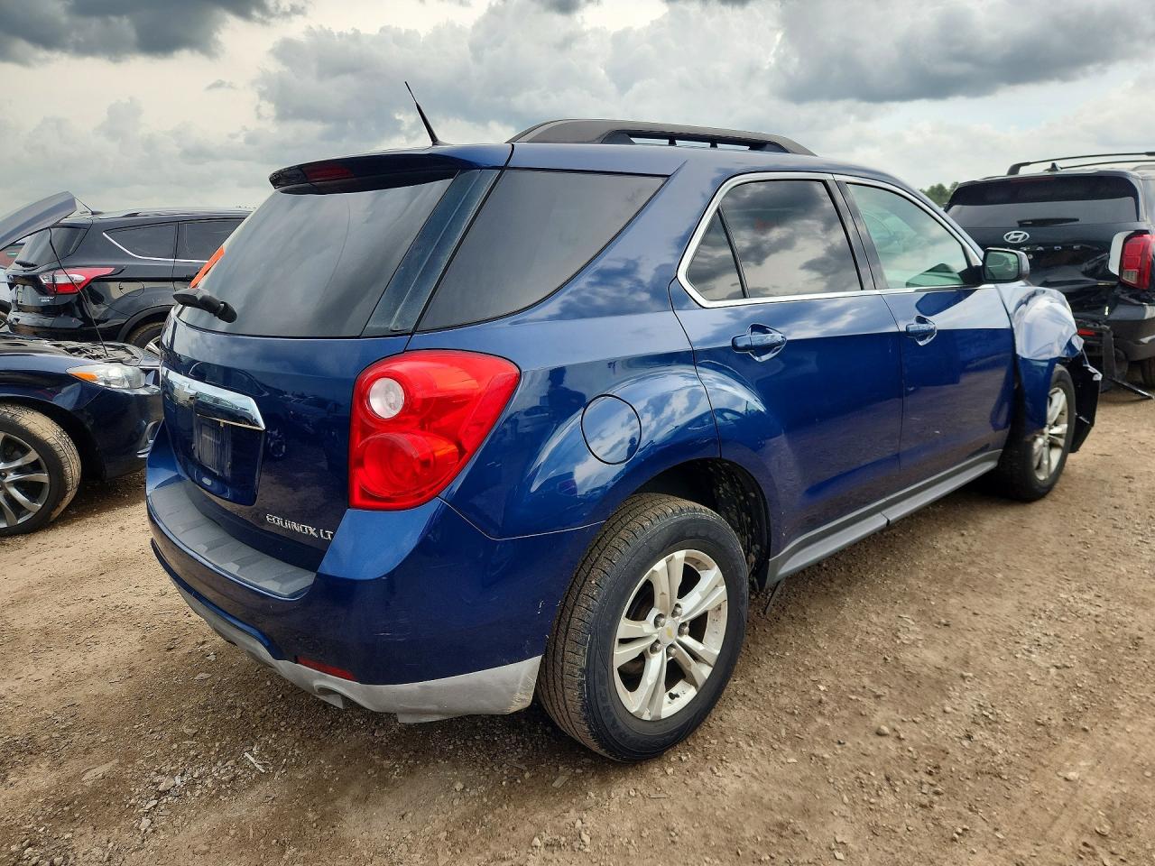 2010 Chevrolet Equinox Lt Blue vin: 2CNALDEW8A6228736