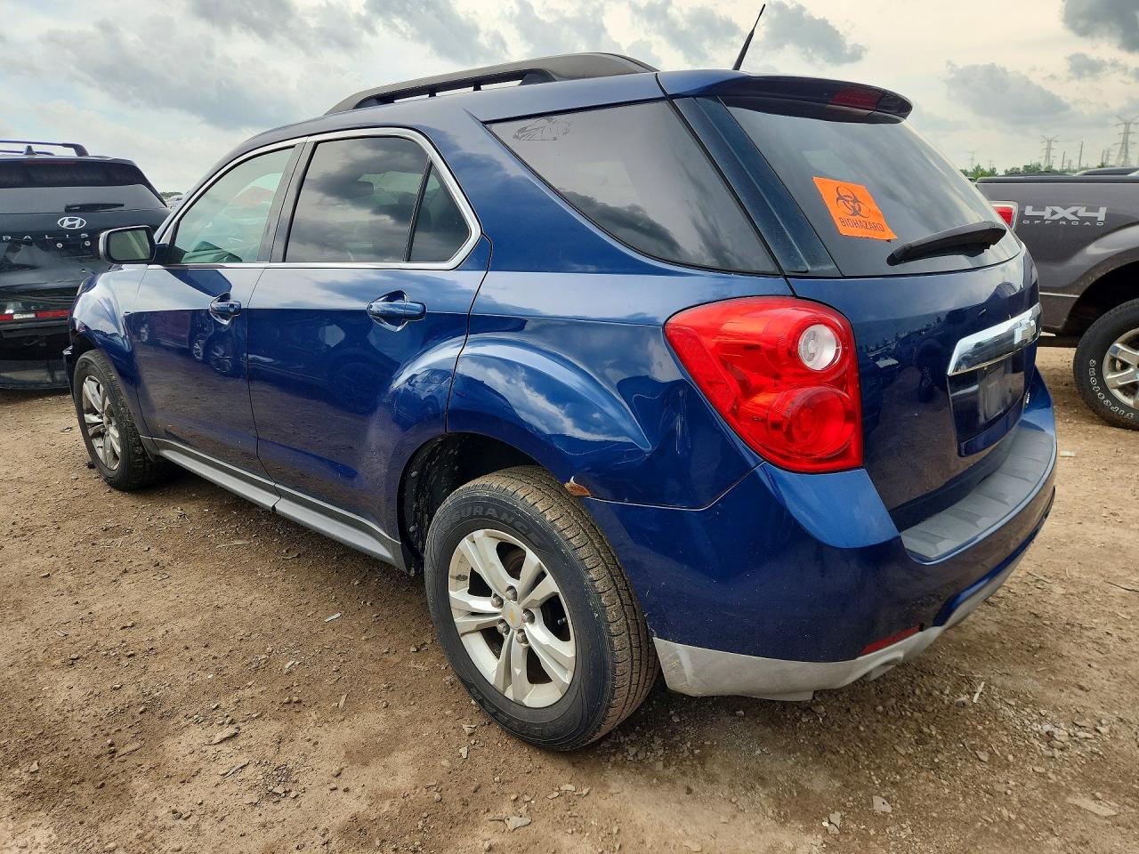 2010 Chevrolet Equinox Lt Blue vin: 2CNALDEW8A6228736