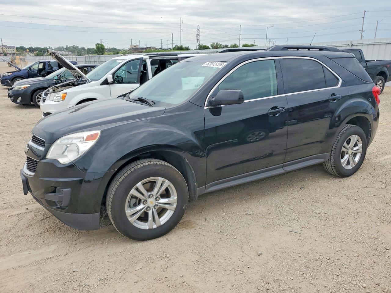 2010 Chevrolet Equinox Lt Black vin: 2CNALDEW8A6336208