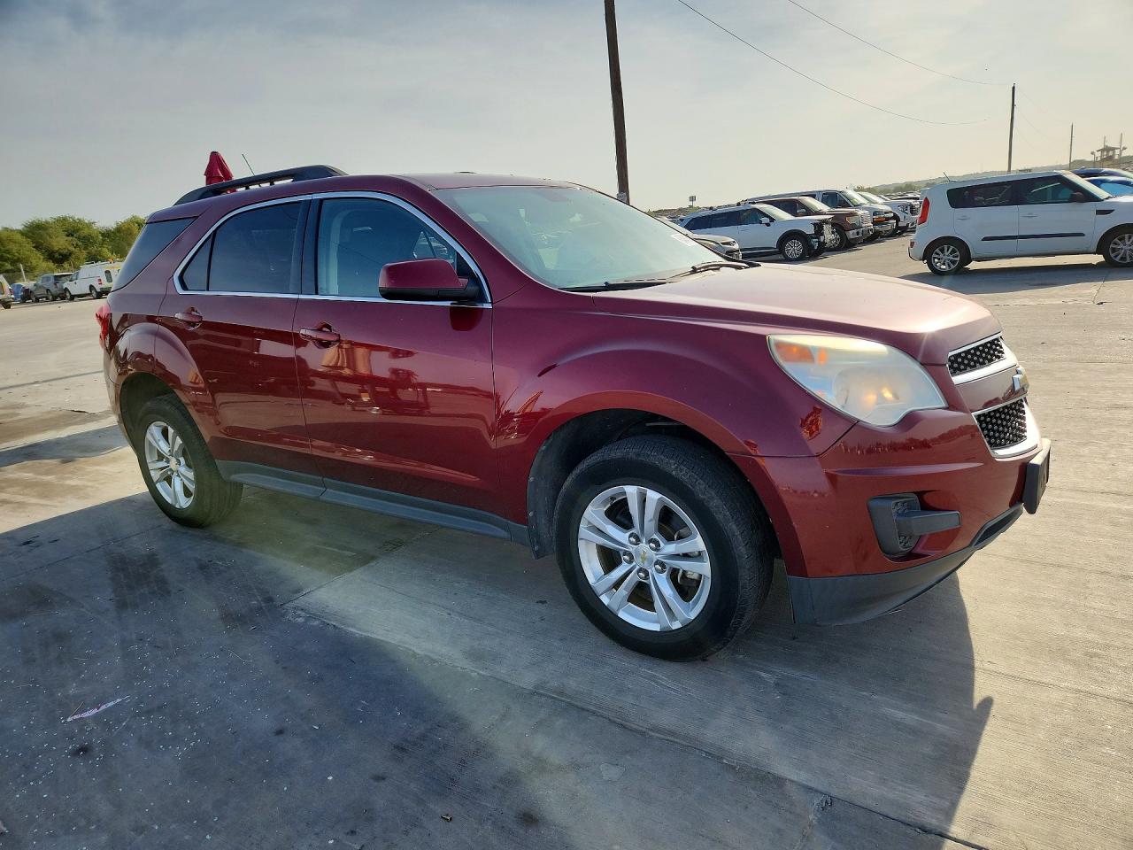 2010 Chevrolet Equinox Lt Maroon vin: 2CNALDEW8A6362369