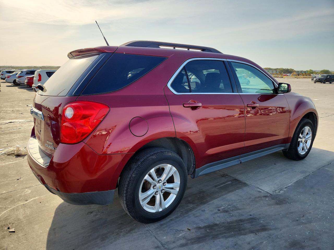 2010 Chevrolet Equinox Lt Maroon vin: 2CNALDEW8A6362369