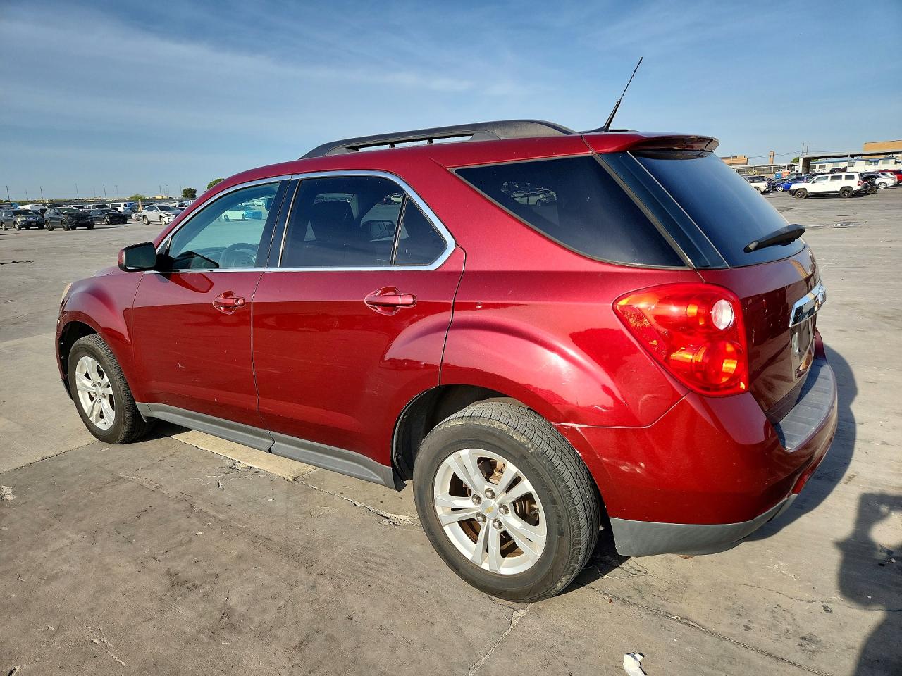 2010 Chevrolet Equinox Lt Maroon vin: 2CNALDEW8A6362369