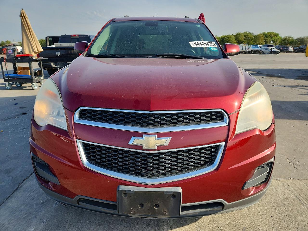 2010 Chevrolet Equinox Lt Maroon vin: 2CNALDEW8A6362369