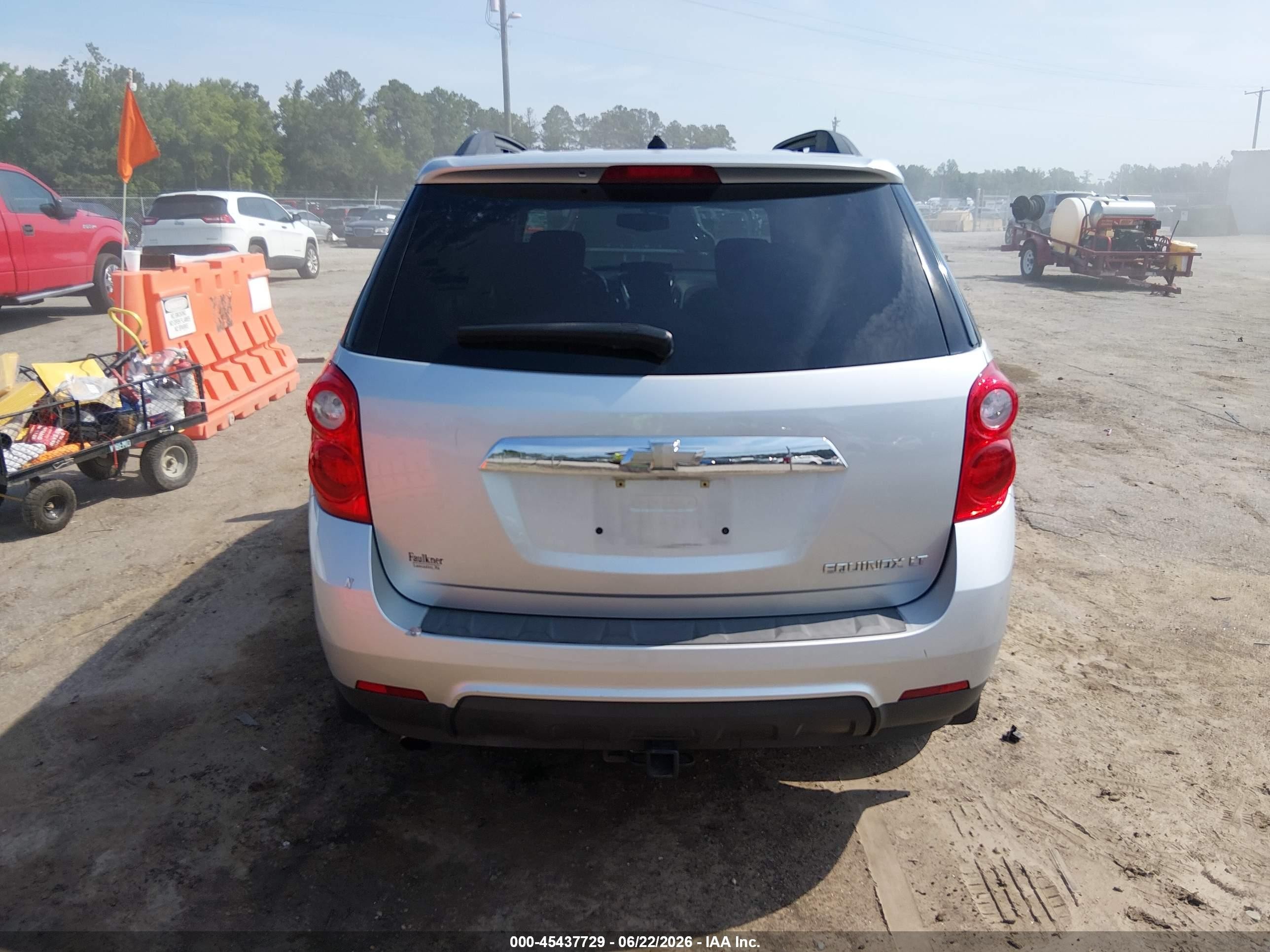 2010 Chevrolet Equinox Lt Silver vin: 2CNALDEWXA6261284