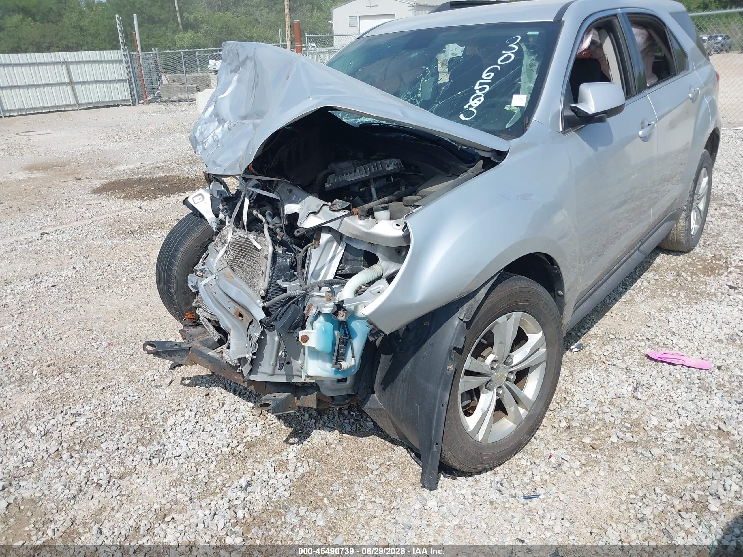 2010 Chevrolet Equinox Lt Silver vin: 2CNALDEWXA6306563