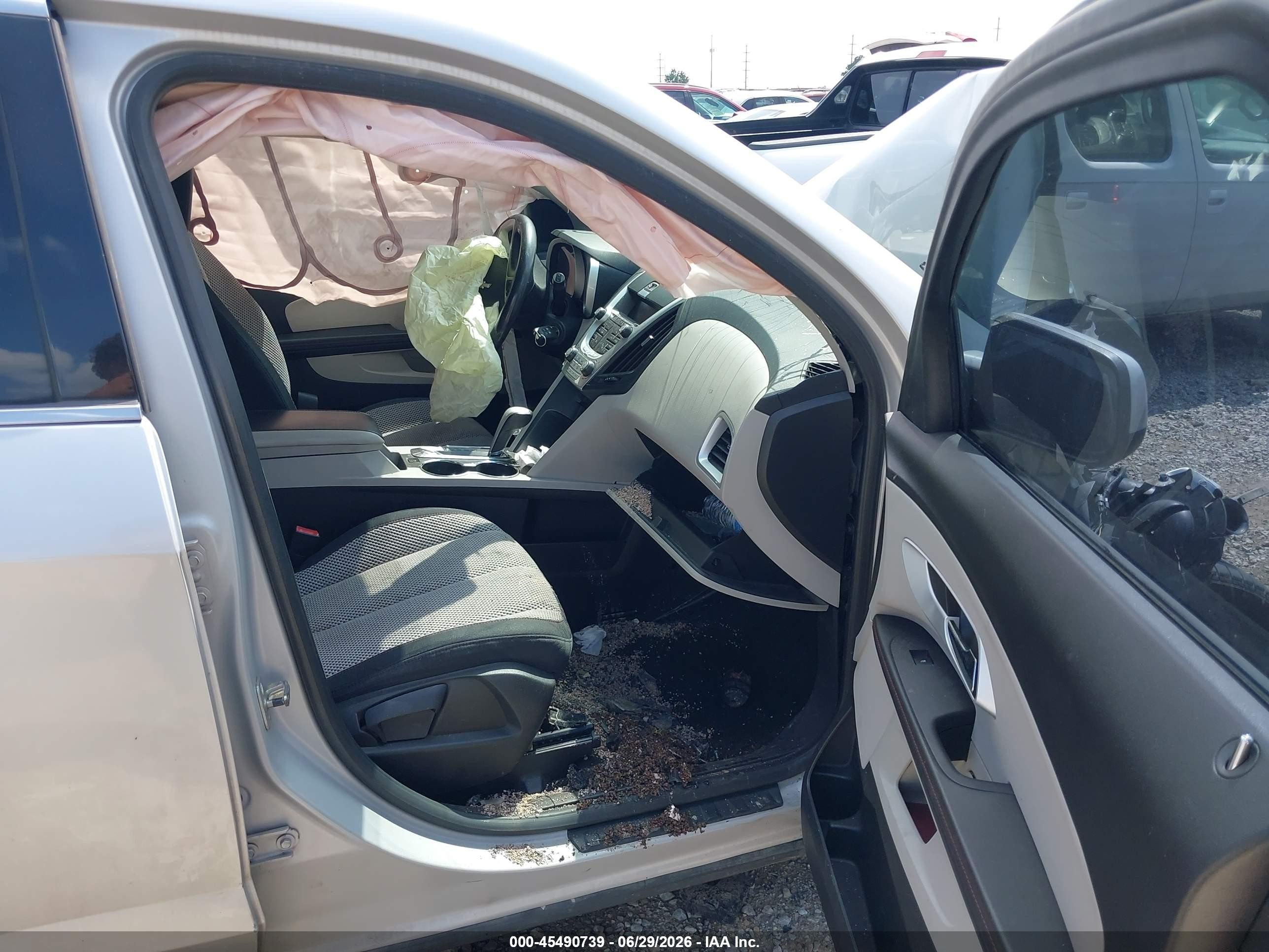 2010 Chevrolet Equinox Lt Silver vin: 2CNALDEWXA6306563