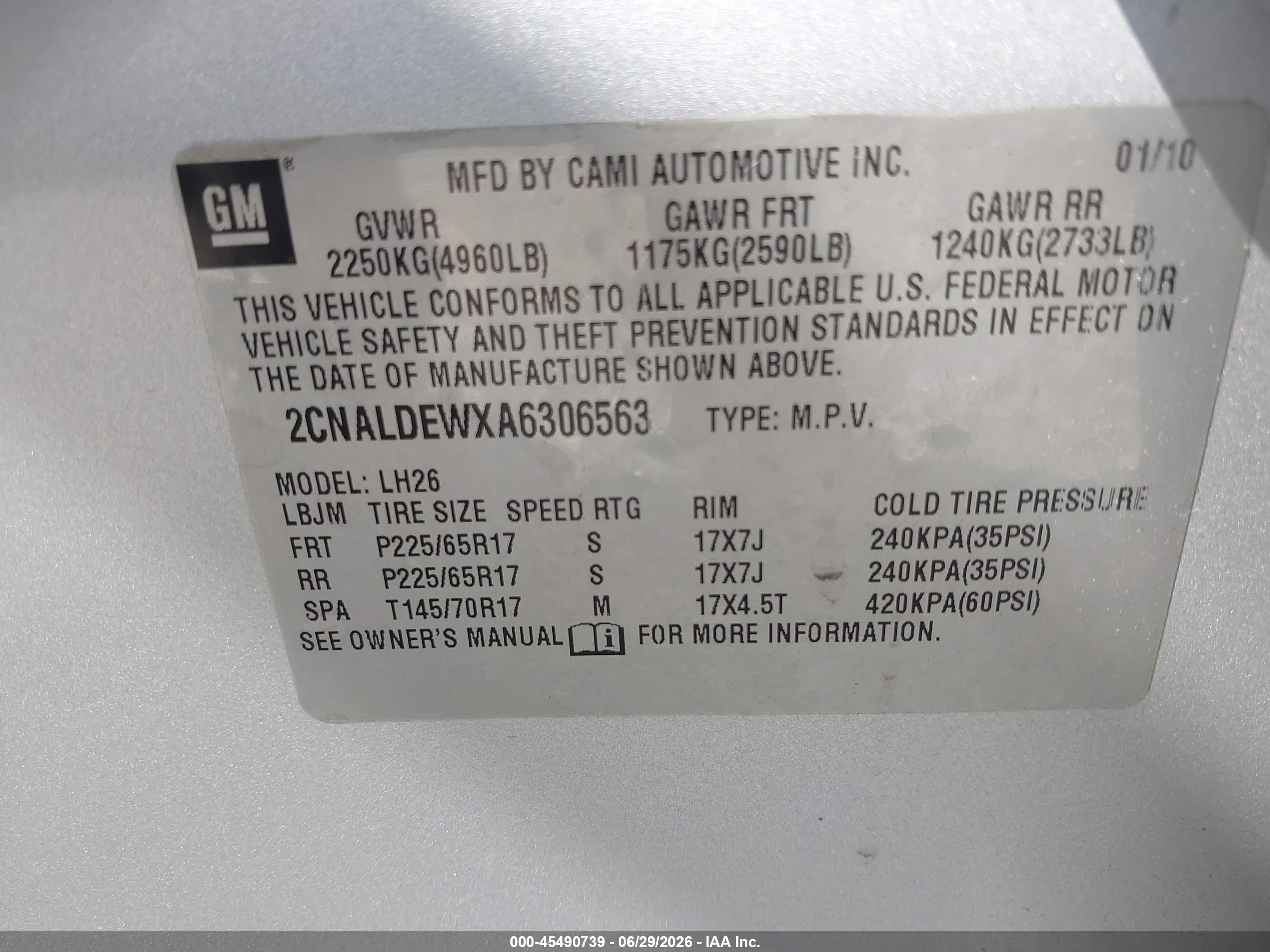 2010 Chevrolet Equinox Lt Silver vin: 2CNALDEWXA6306563