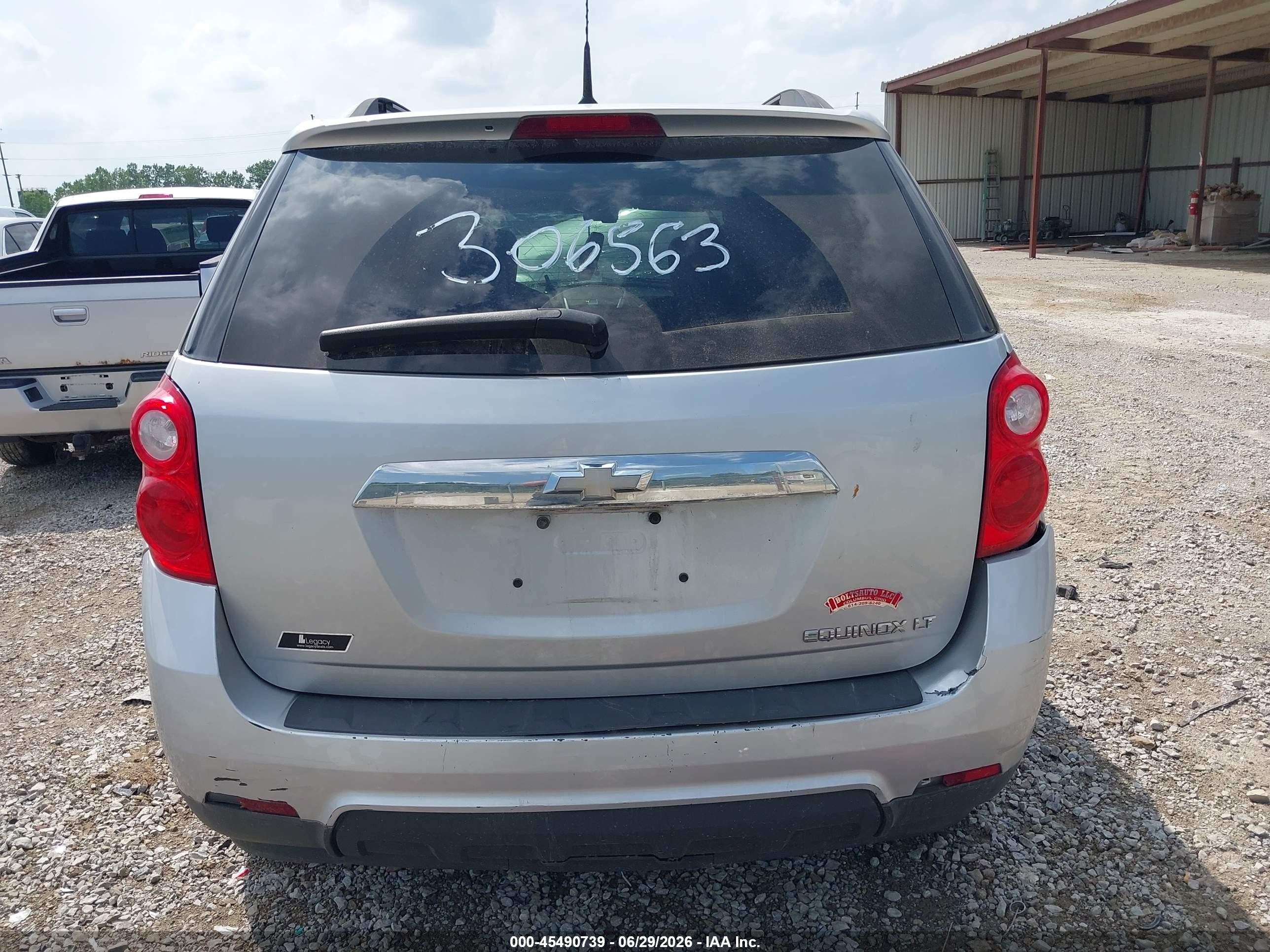 2010 Chevrolet Equinox Lt Silver vin: 2CNALDEWXA6306563
