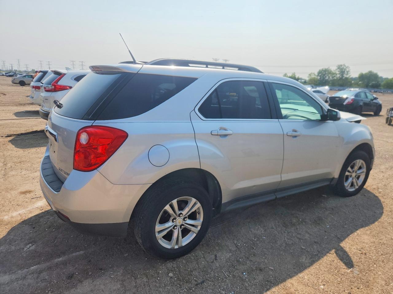 2010 Chevrolet Equinox Lt Серебряный vin: 2CNALDEWXA6378430