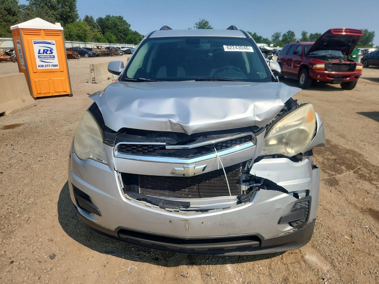2010 Chevrolet Equinox Lt Серебряный vin: 2CNALDEWXA6378430