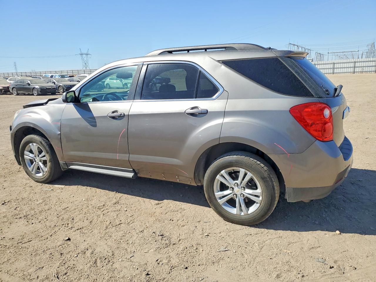 2010 Chevrolet Equinox Lt Gray vin: 2CNALDEWXA6386897