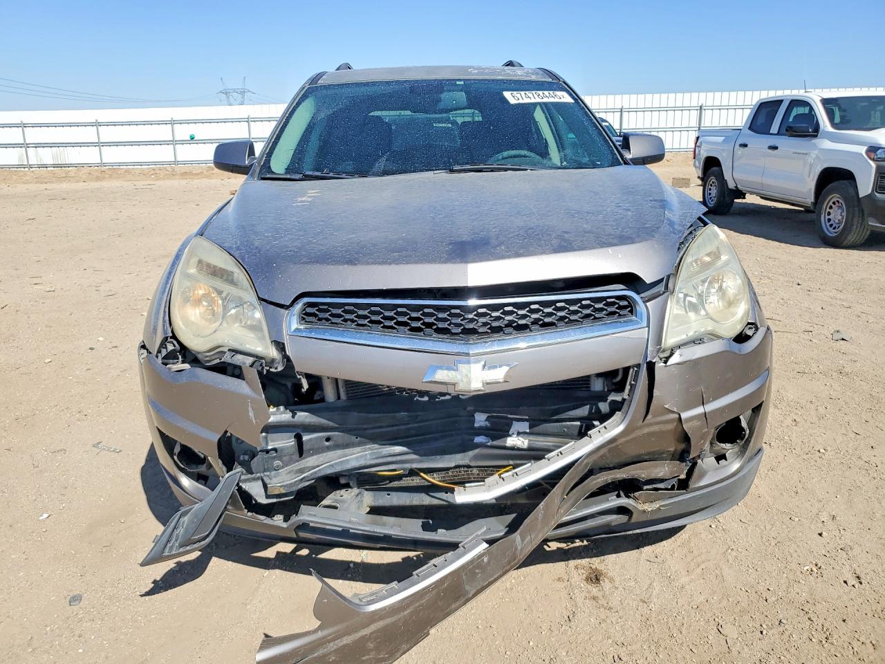 2010 Chevrolet Equinox Lt Gray vin: 2CNALDEWXA6386897