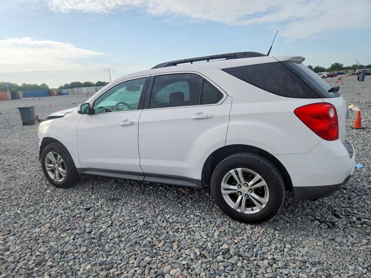 2010 Chevrolet Equinox Lt White vin: 2CNALDEWXA6401785