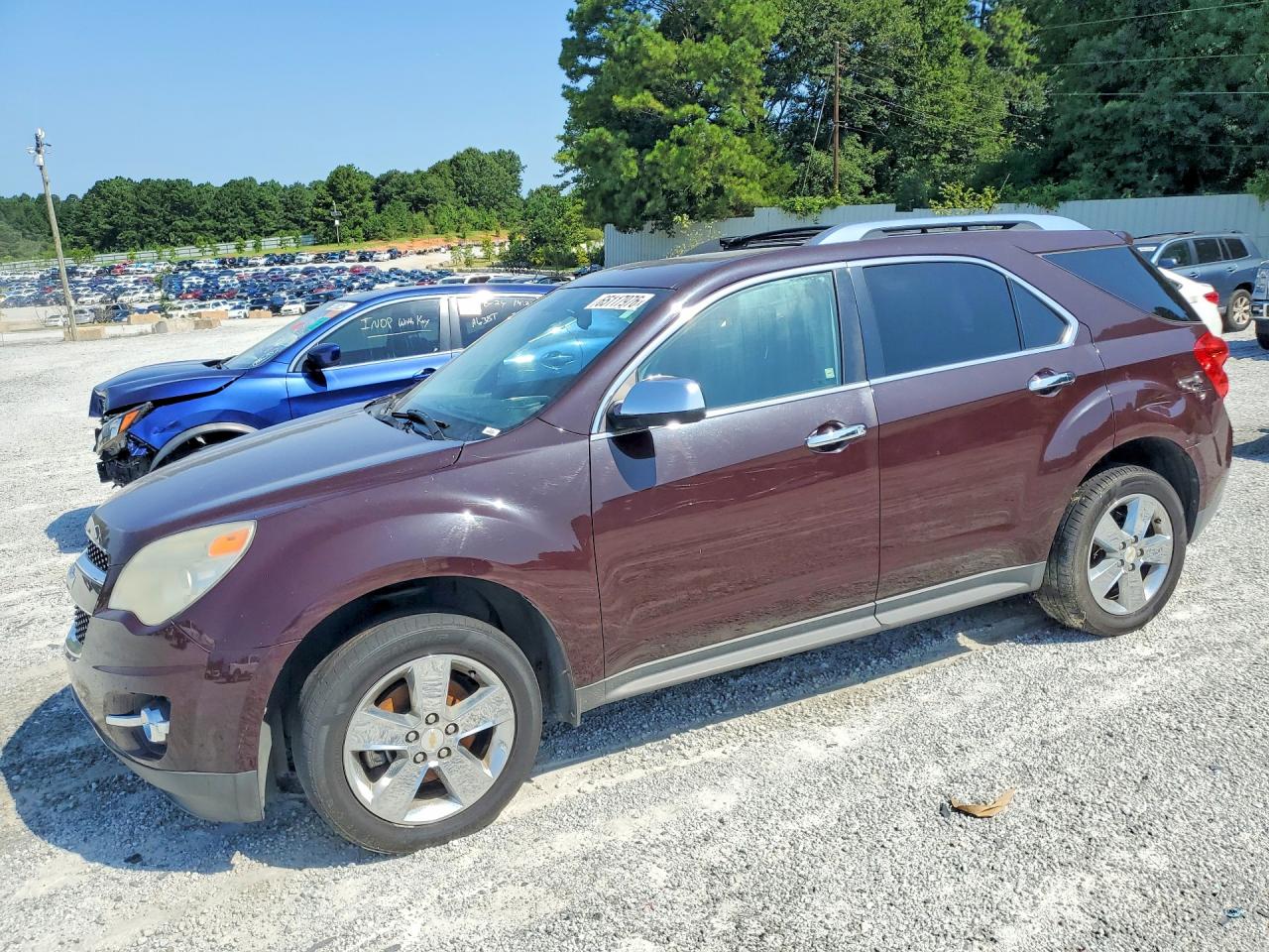 2011 Chevrolet Equinox Ltz Purple vin: 2CNALFEC0B6427735