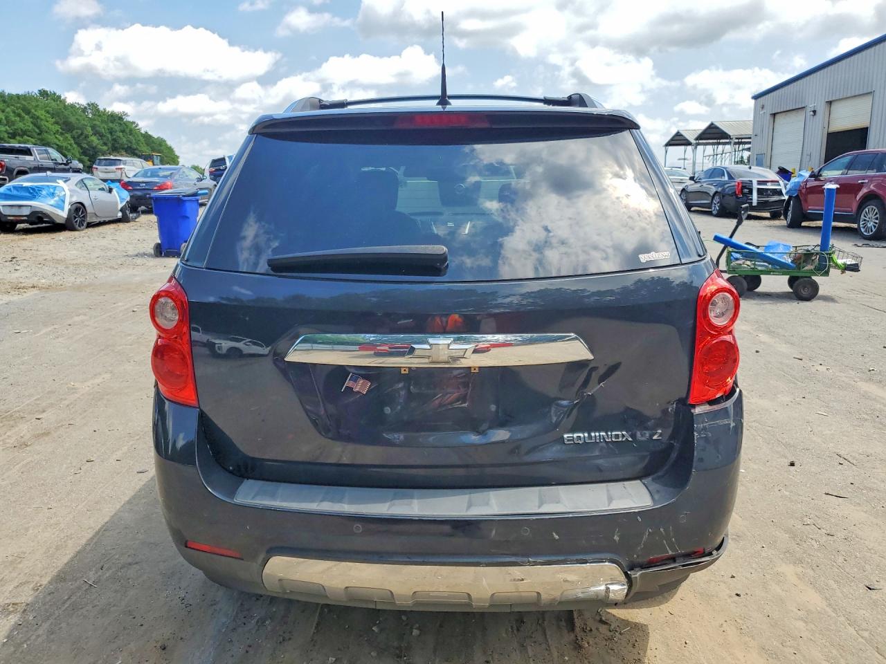 2011 Chevrolet Equinox Ltz Charcoal vin: 2CNALFEC1B6344850