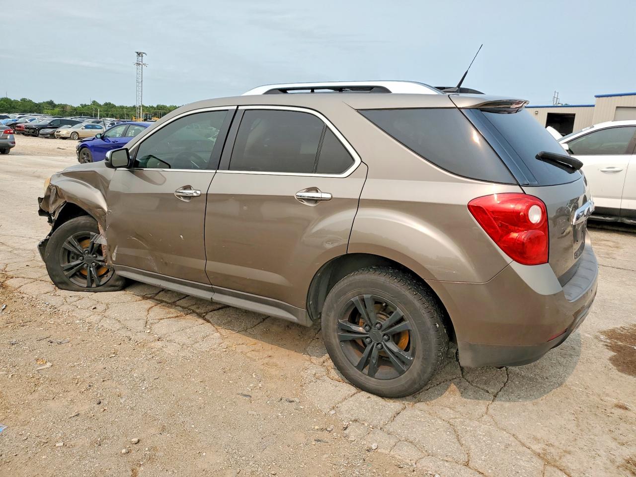 2011 Chevrolet Equinox Ltz Желто-коричневый vin: 2CNALFEC2B6356635