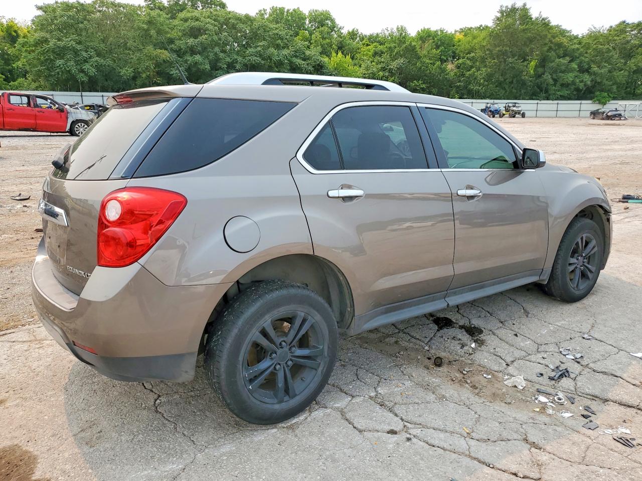 2011 Chevrolet Equinox Ltz Желто-коричневый vin: 2CNALFEC2B6356635