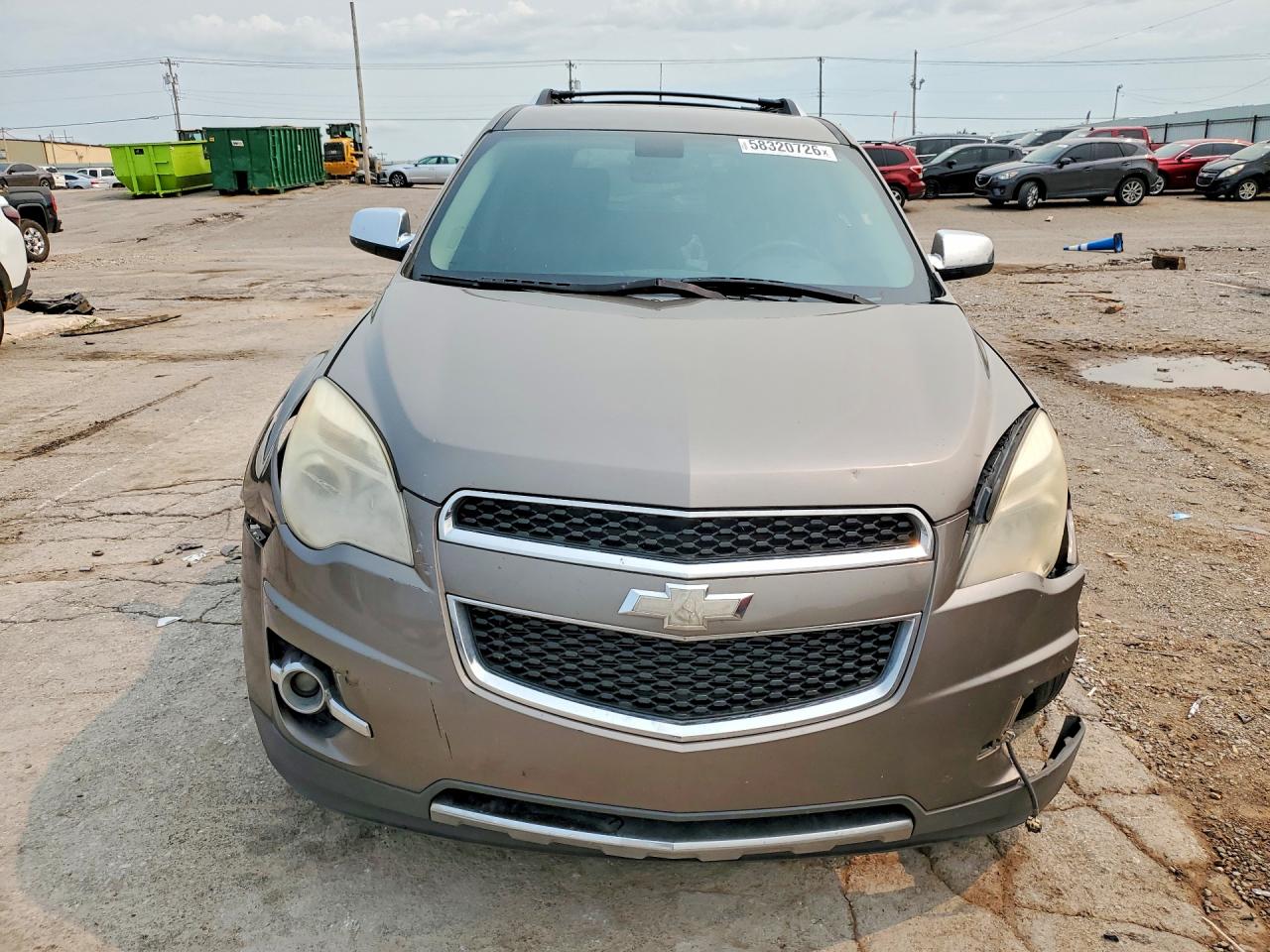 2011 Chevrolet Equinox Ltz Желто-коричневый vin: 2CNALFEC2B6356635