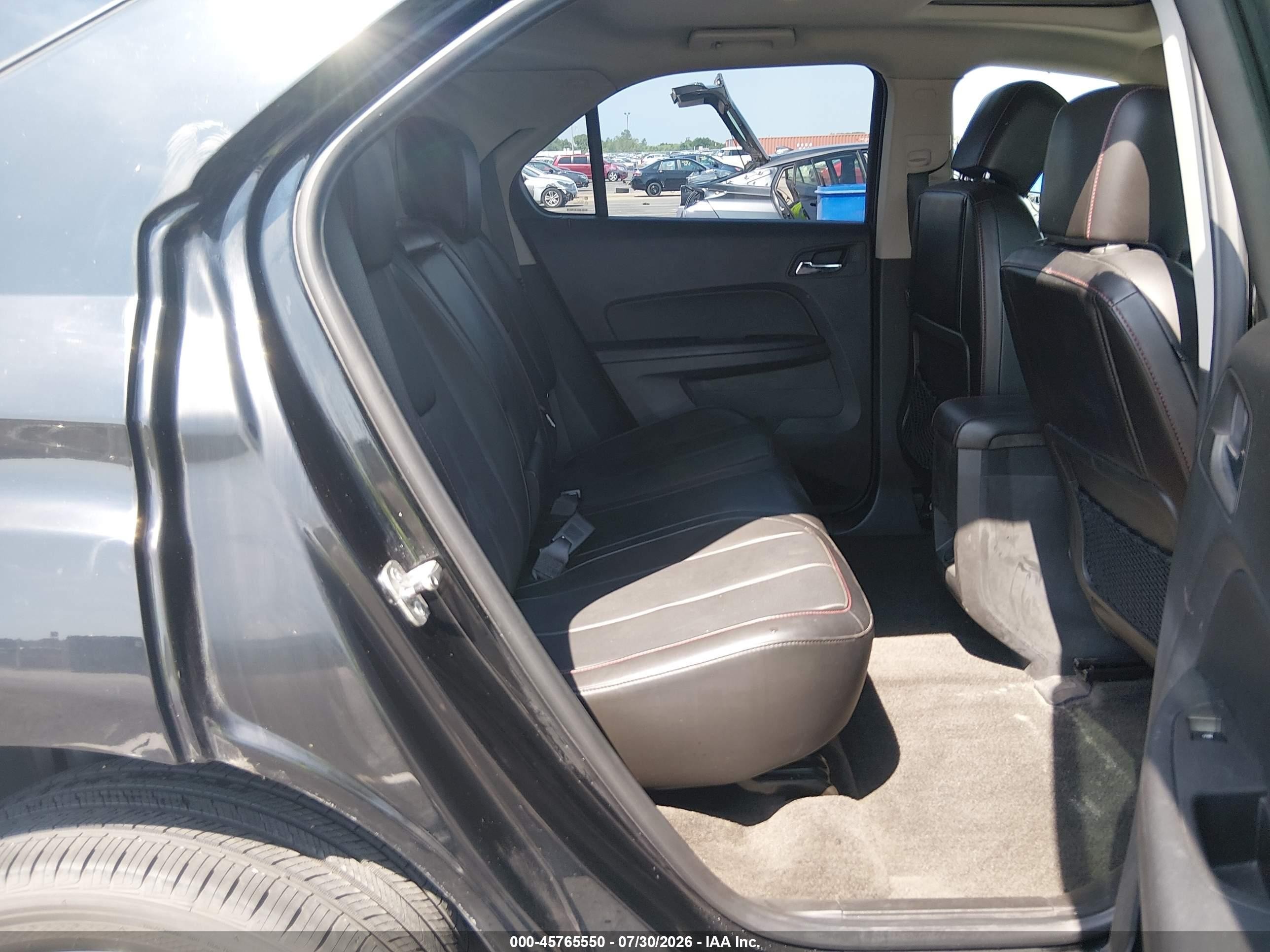 2011 Chevrolet Equinox Ltz Black vin: 2CNALFEC2B6384922