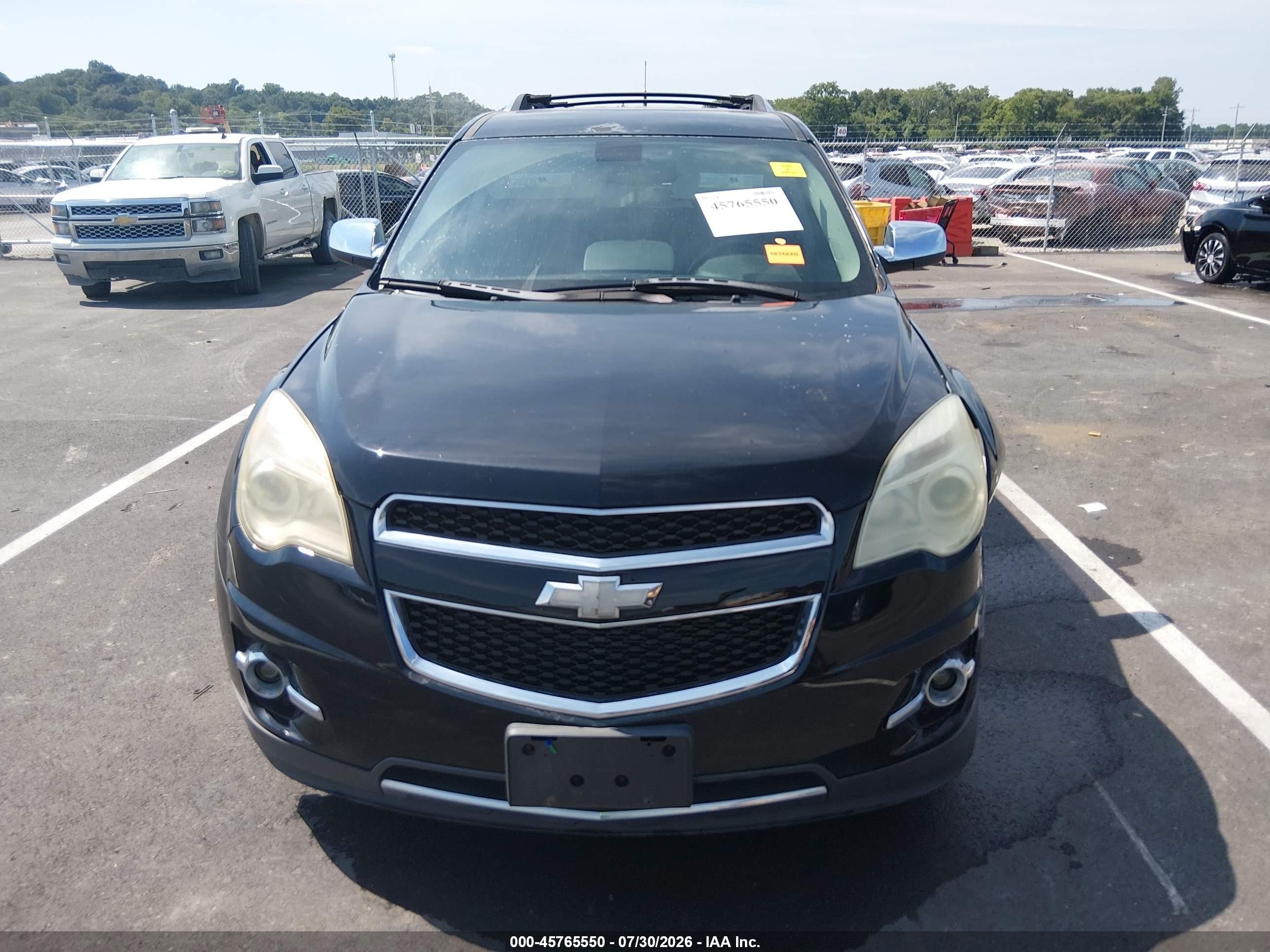 2011 Chevrolet Equinox Ltz Black vin: 2CNALFEC2B6384922