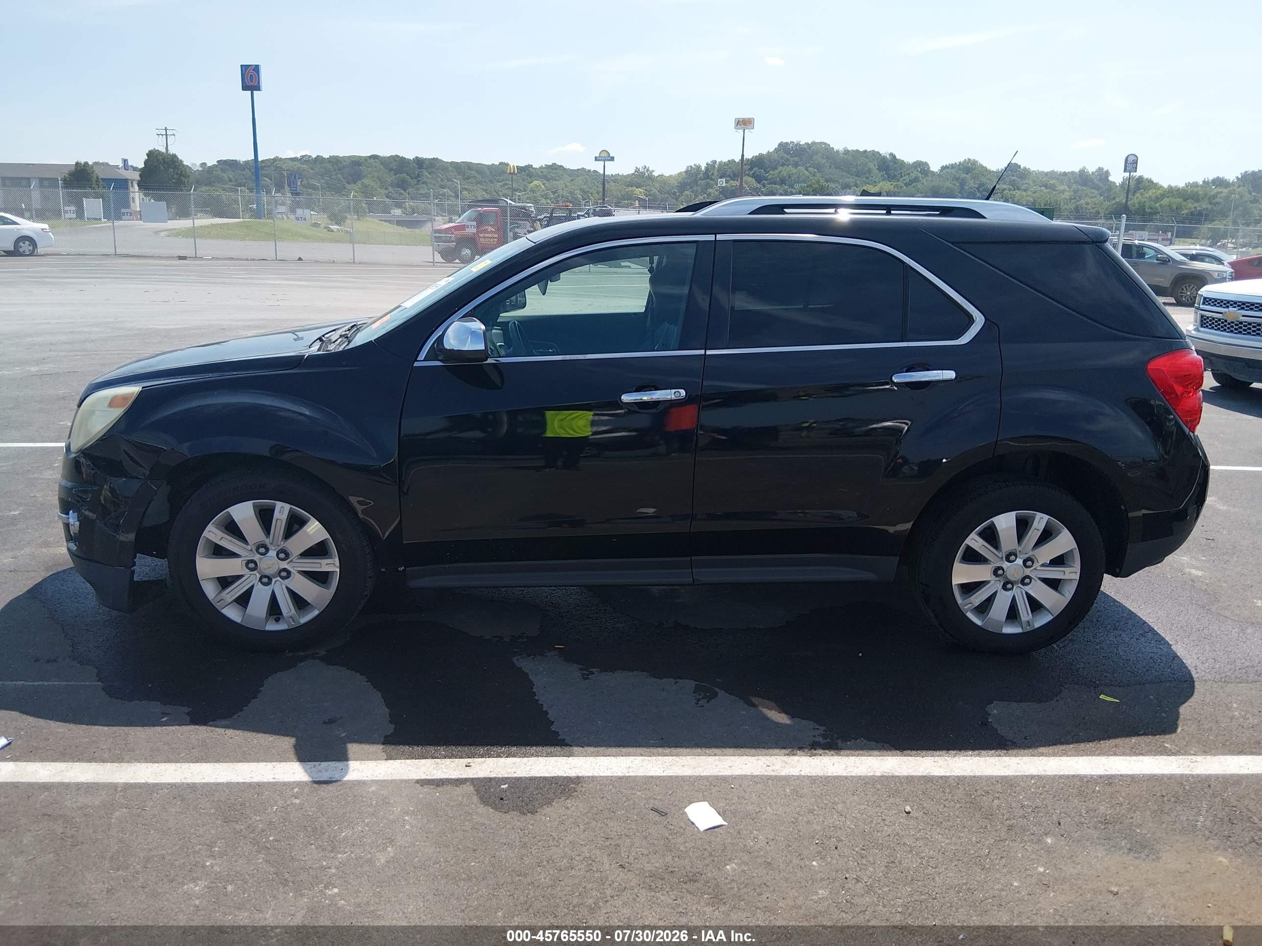 2011 Chevrolet Equinox Ltz Black vin: 2CNALFEC2B6384922