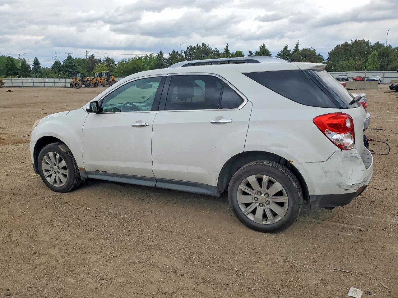 2011 Chevrolet Equinox Ltz White vin: 2CNALFEC4B6465436