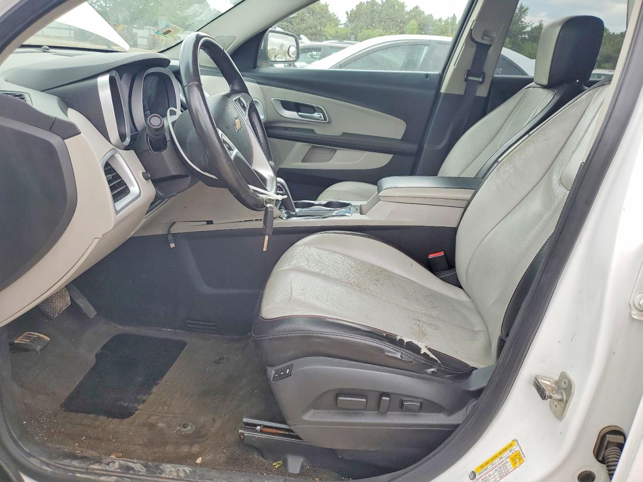 2011 Chevrolet Equinox Ltz White vin: 2CNALFEC4B6465436
