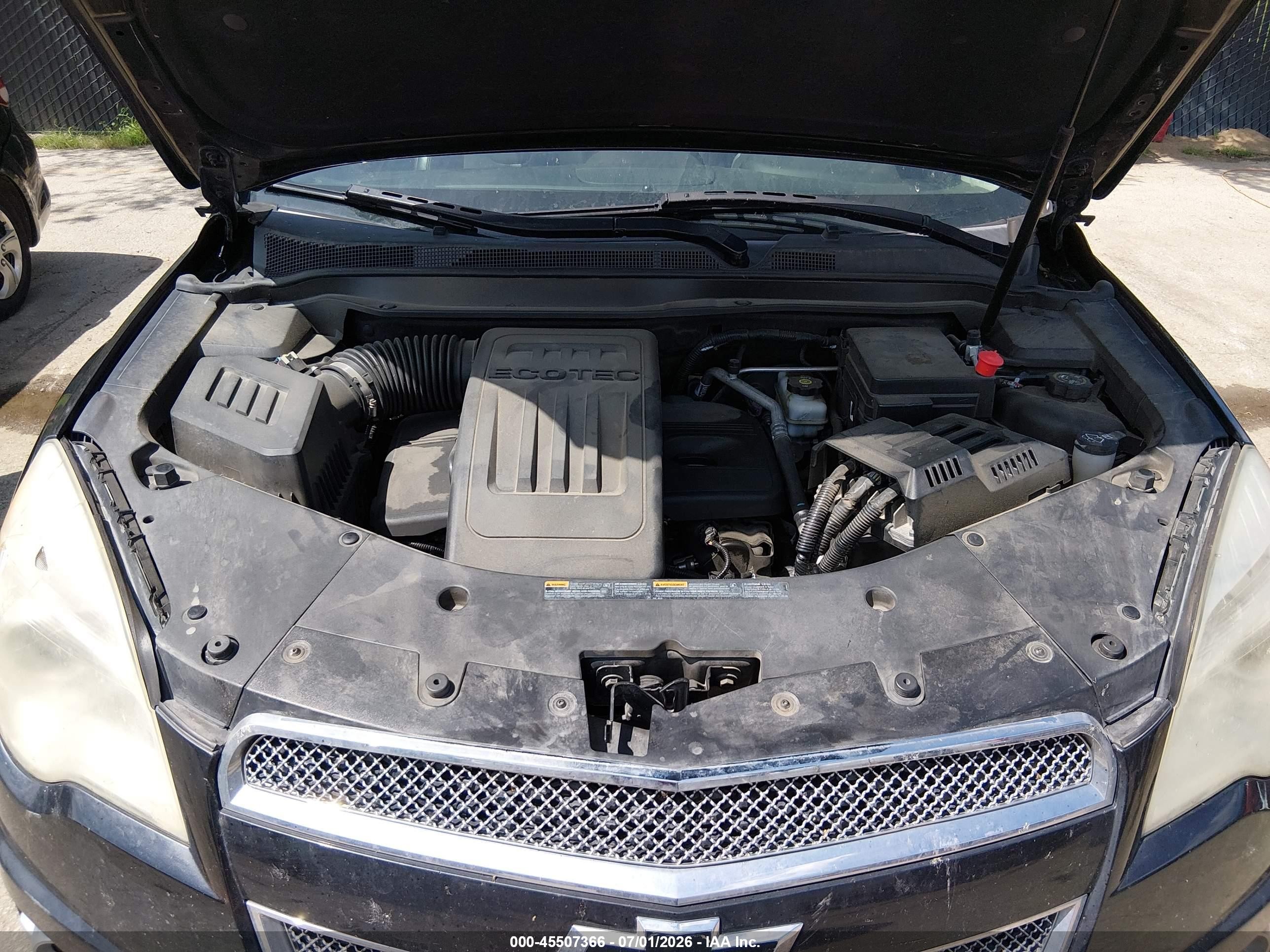 2011 Chevrolet Equinox Ltz Black vin: 2CNALFEC5B6289870