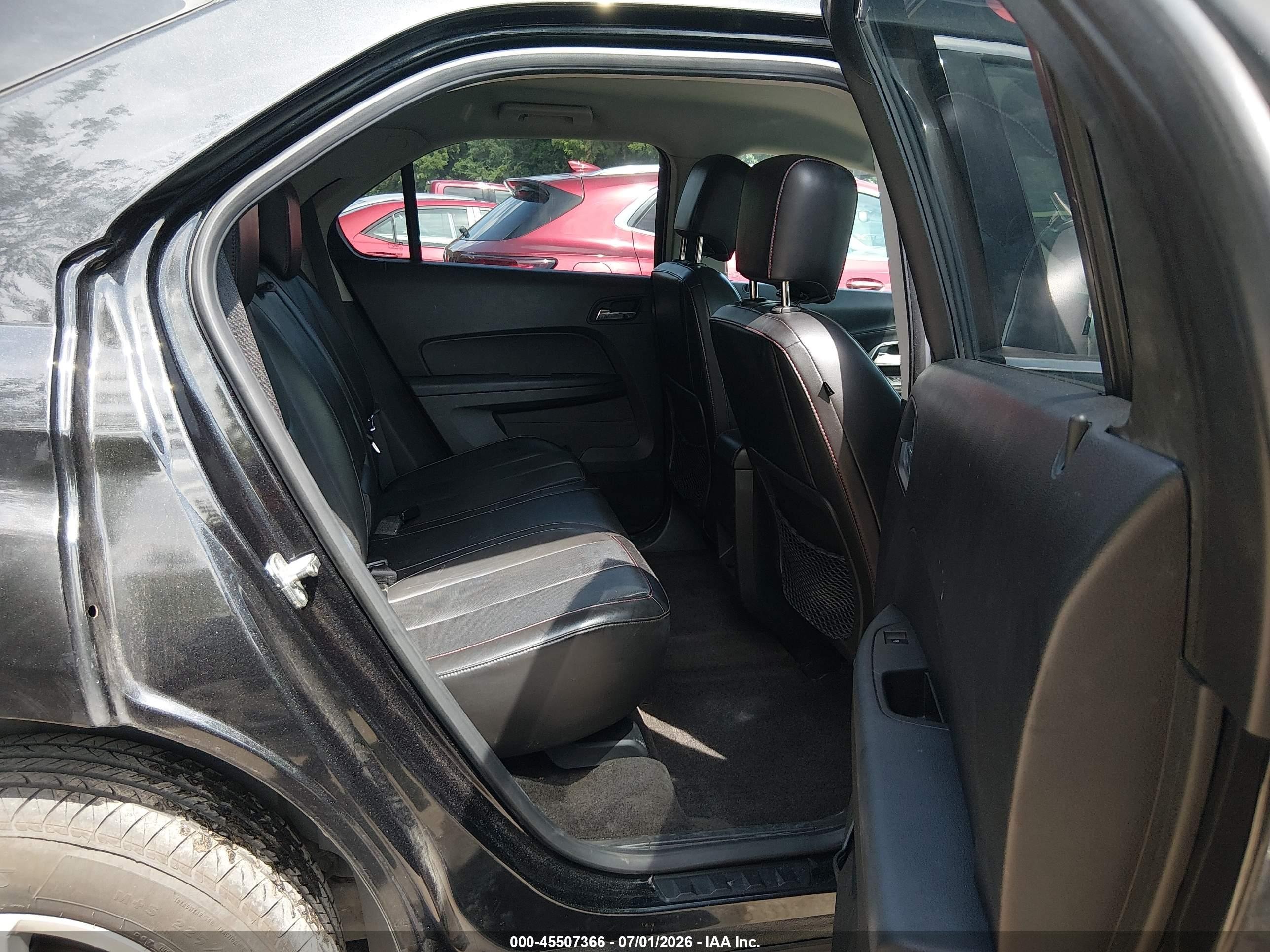 2011 Chevrolet Equinox Ltz Black vin: 2CNALFEC5B6289870