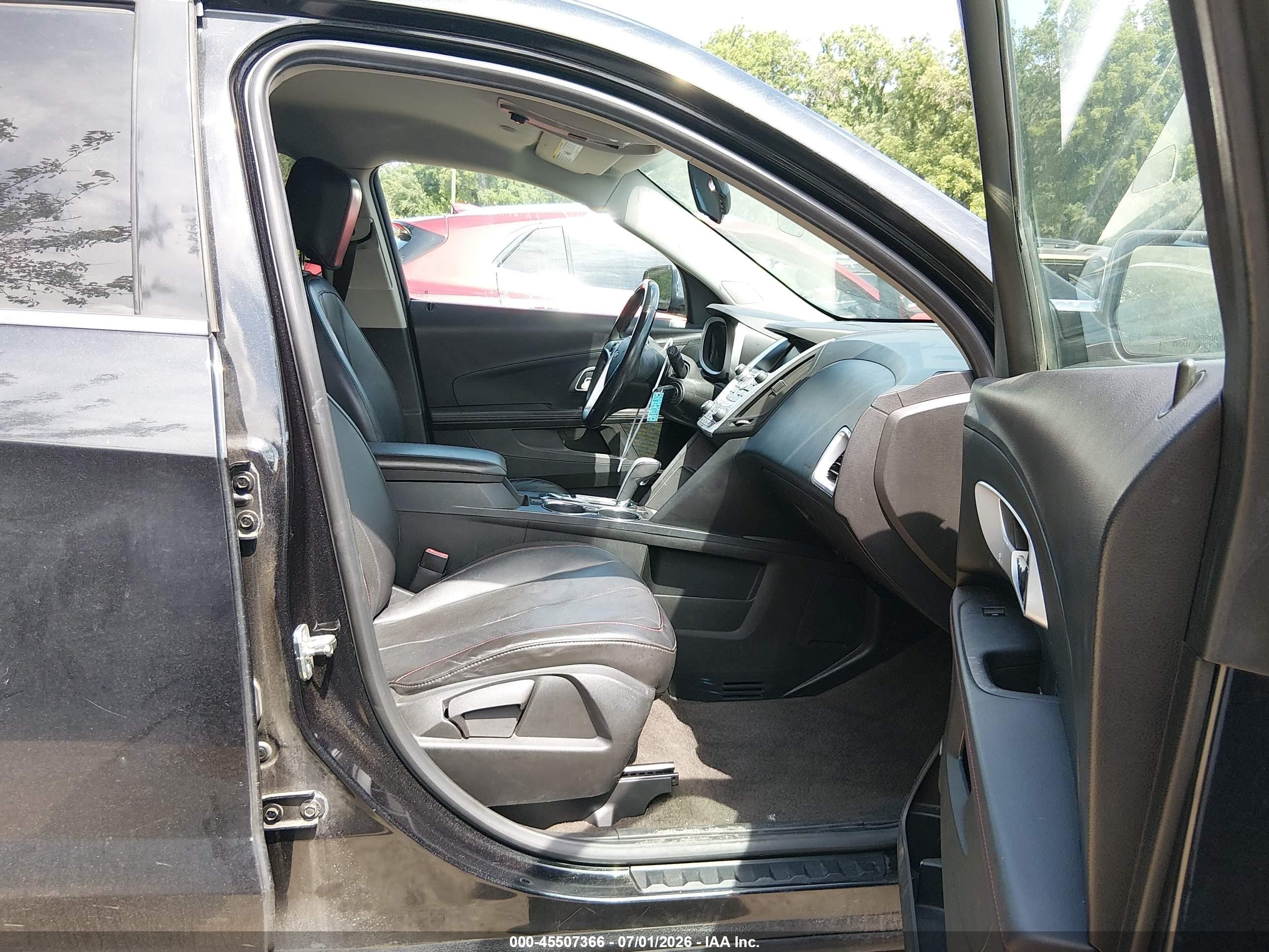 2011 Chevrolet Equinox Ltz Black vin: 2CNALFEC5B6289870