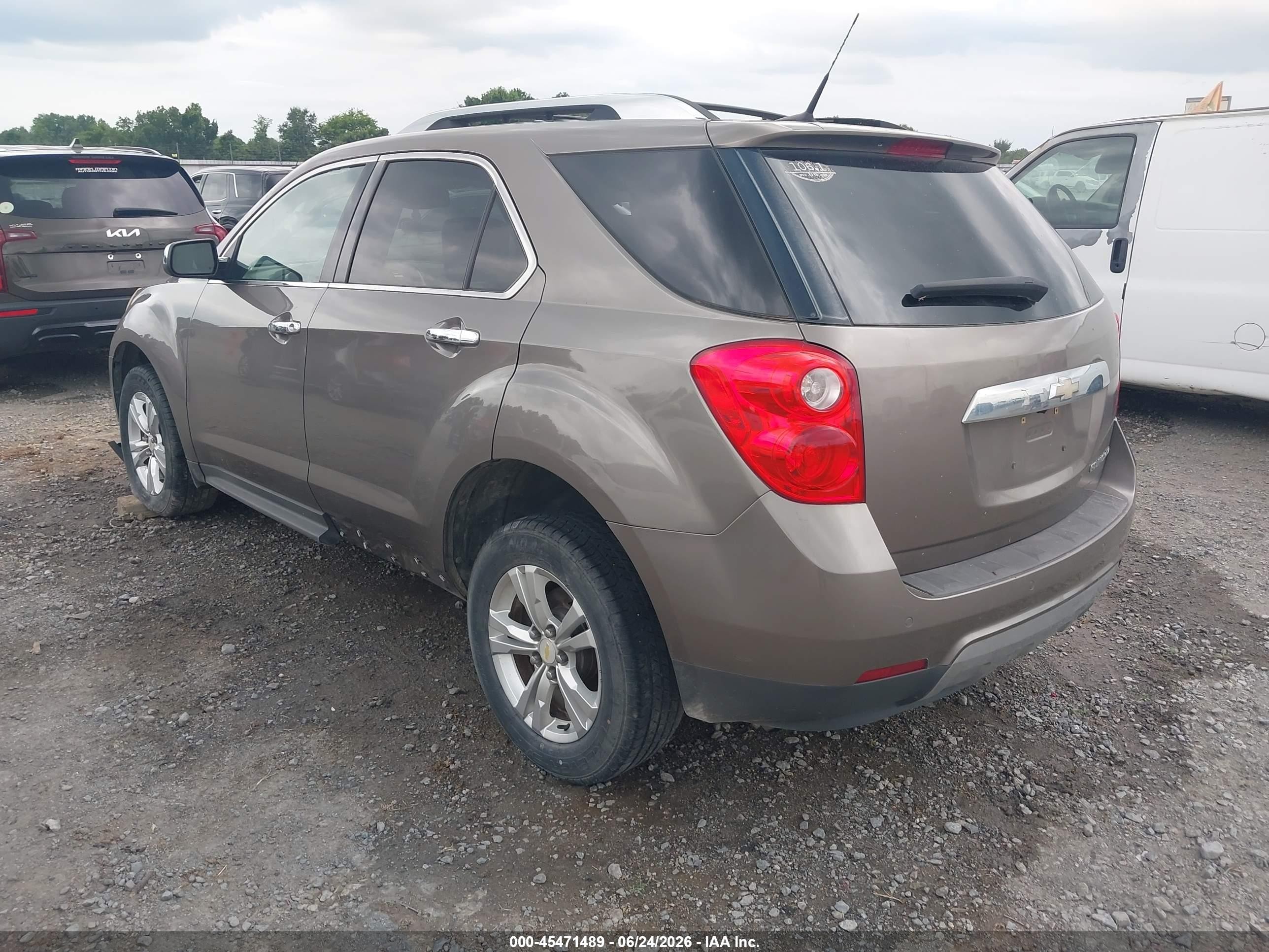 2011 Chevrolet Equinox Ltz Серый vin: 2CNALFEC5B6470273