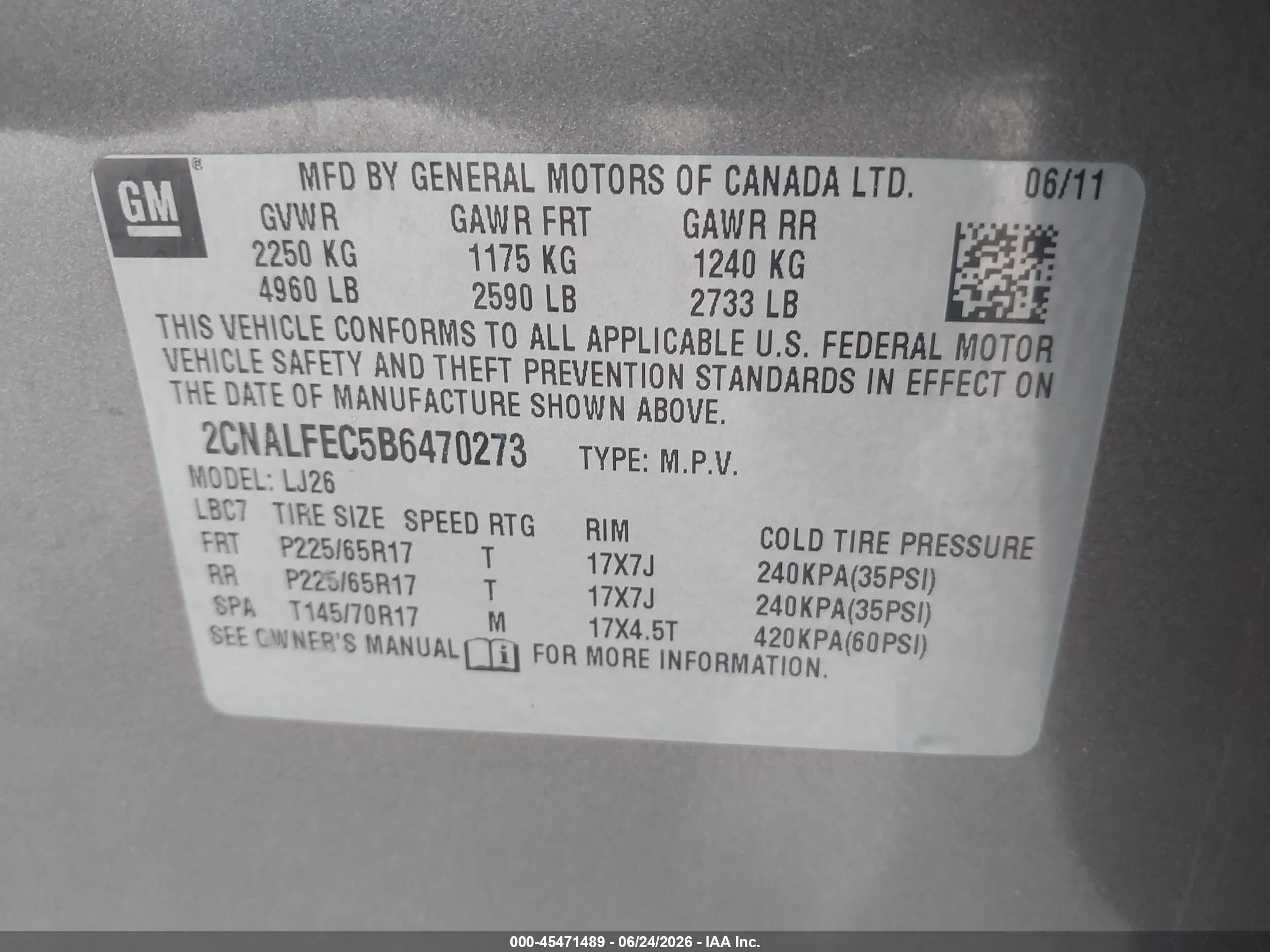 2011 Chevrolet Equinox Ltz Серый vin: 2CNALFEC5B6470273