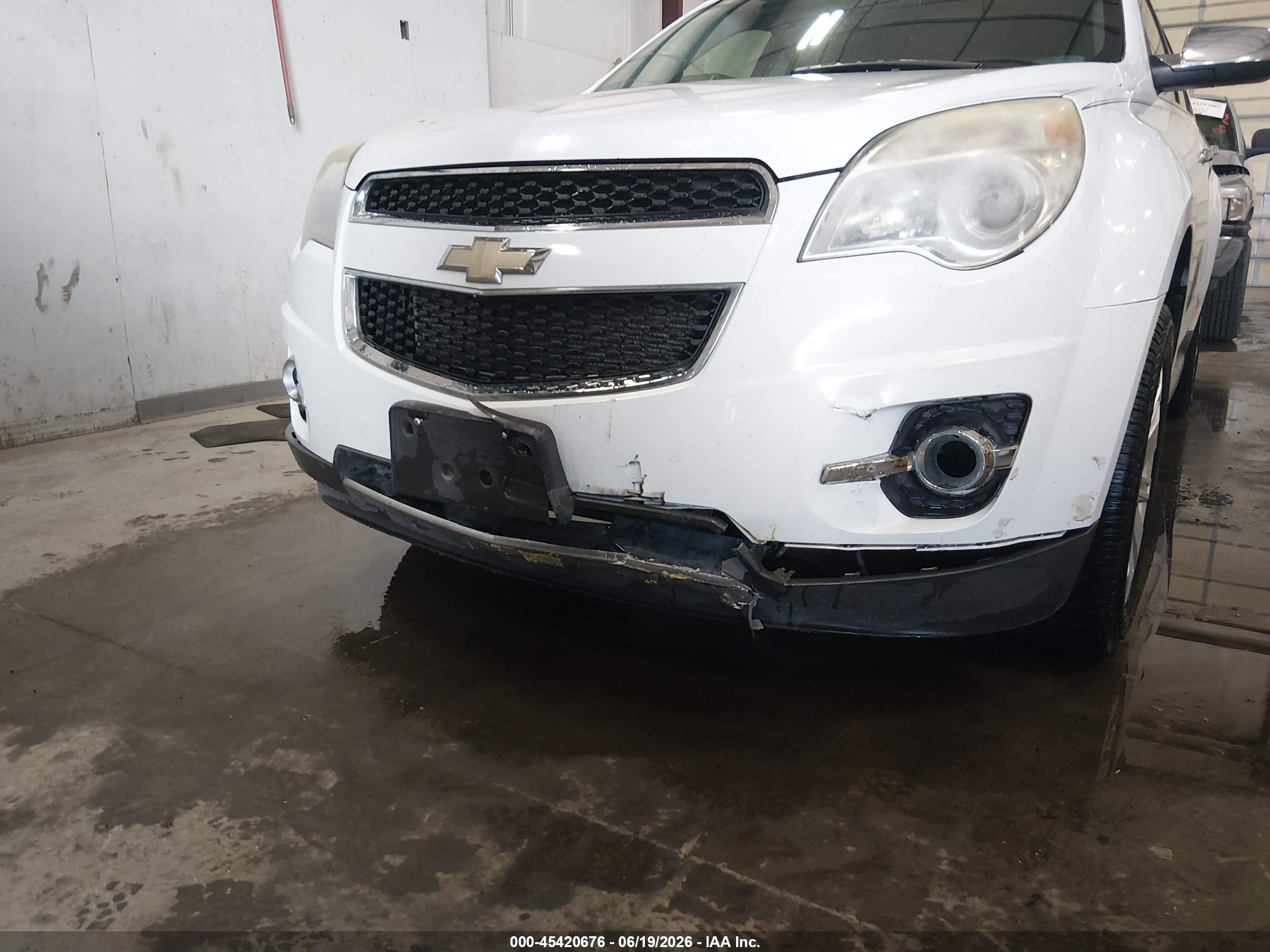 2011 Chevrolet Equinox Ltz White vin: 2CNALFEC6B6310399