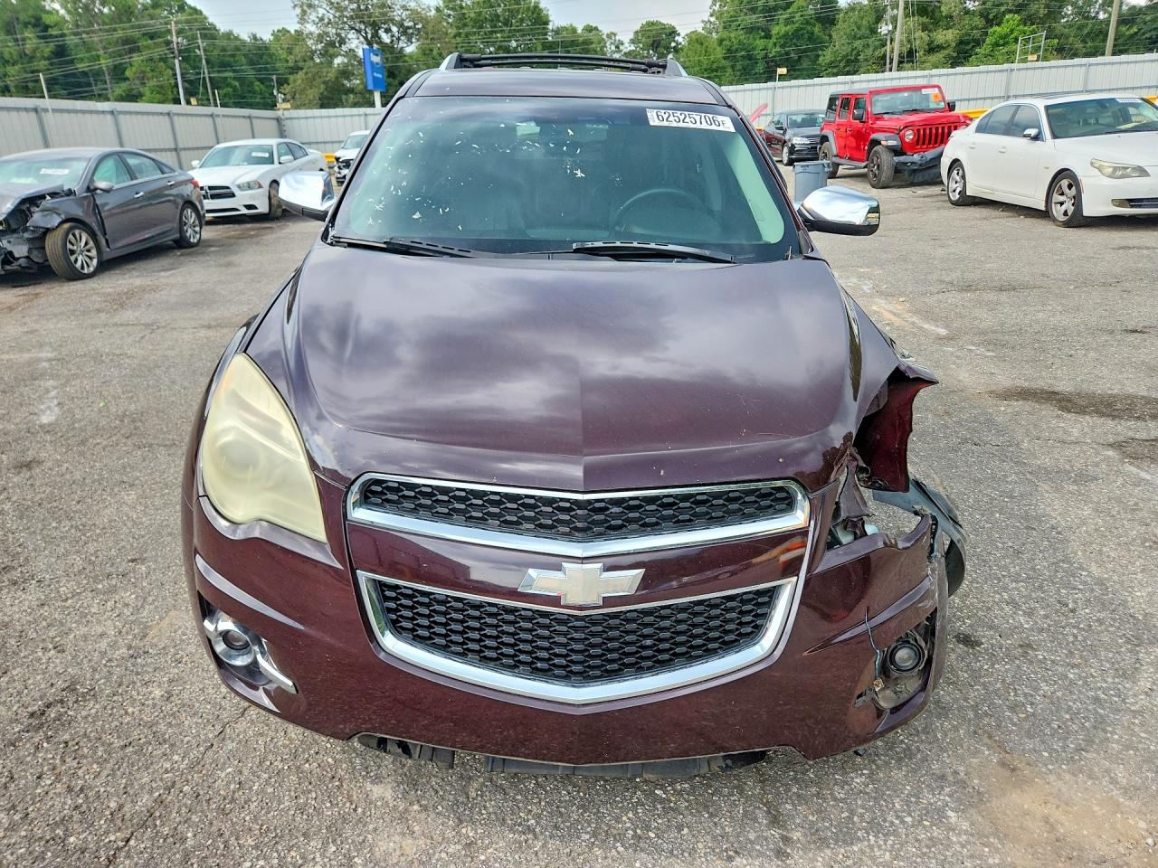 2011 Chevrolet Equinox Ltz Темно-бордовый vin: 2CNALFEC7B6383975