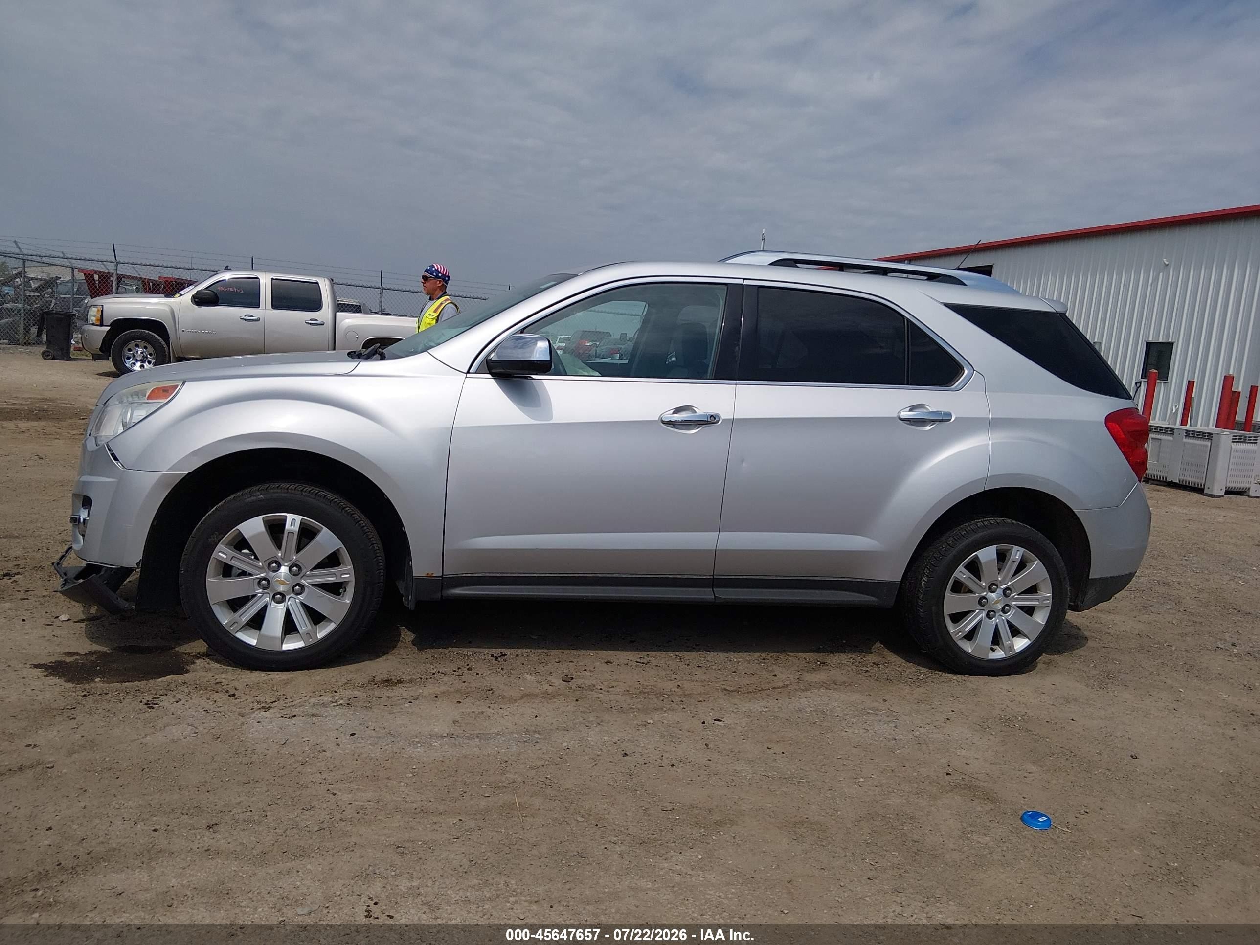 2010 Chevrolet Equinox Ltz Серый vin: 2CNALFEW1A6409317
