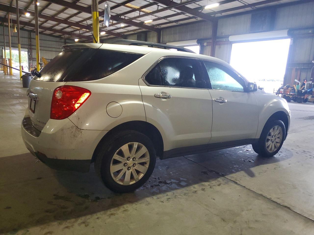 2010 Chevrolet Equinox Ltz Серебряный vin: 2CNALFEW4A6325704