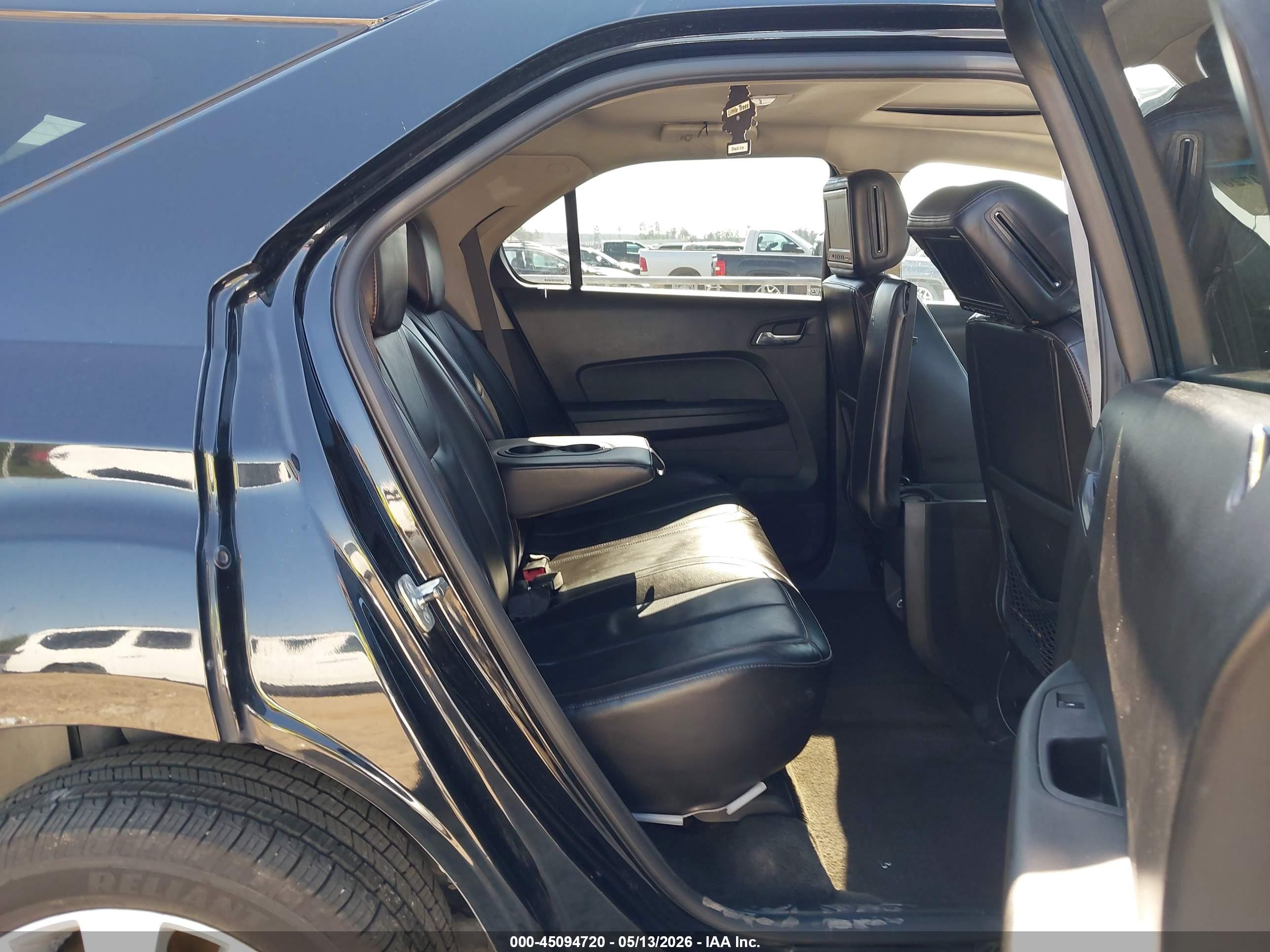 2010 Chevrolet Equinox Ltz Black vin: 2CNALFEW4A6371405