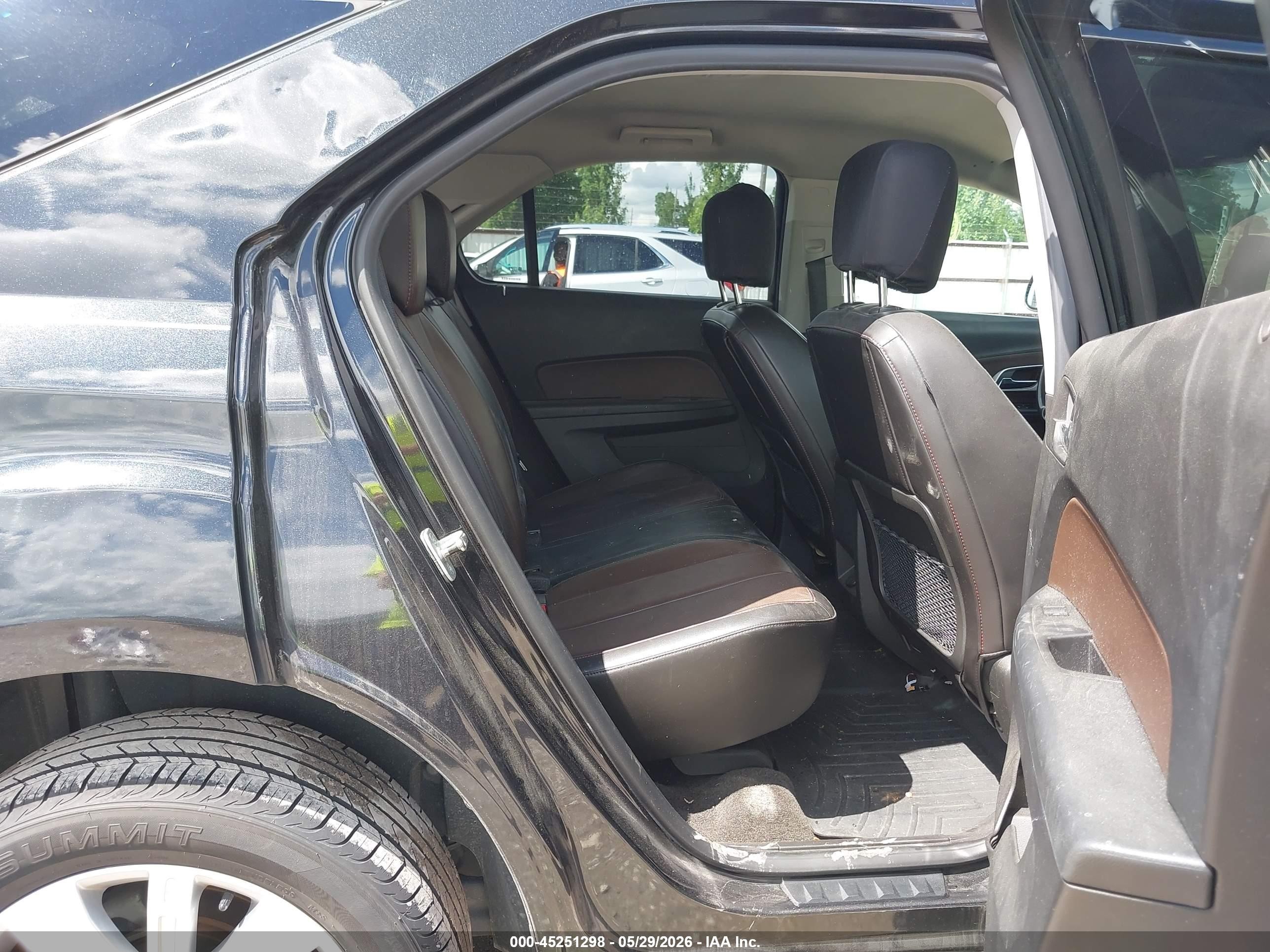2010 Chevrolet Equinox Ltz Black vin: 2CNALFEW4A6389404