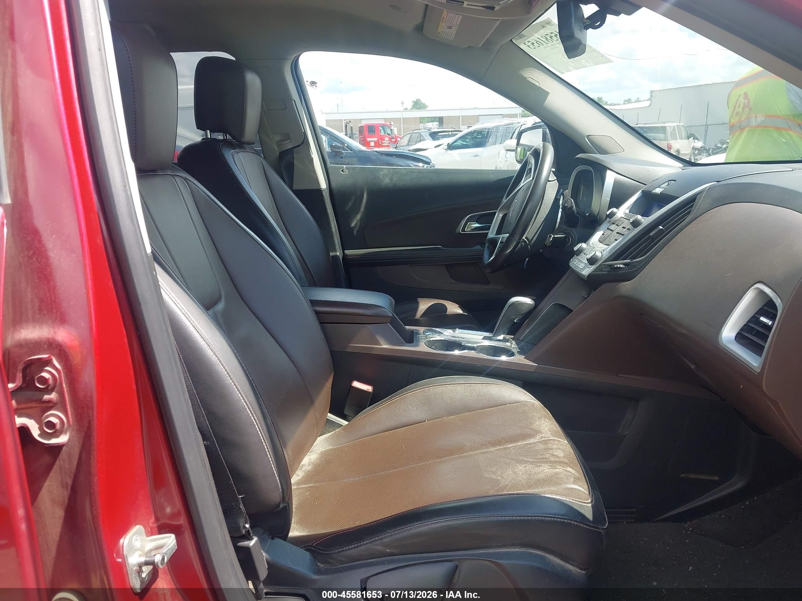 2010 Chevrolet Equinox Ltz Red vin: 2CNALFEW6A6370224