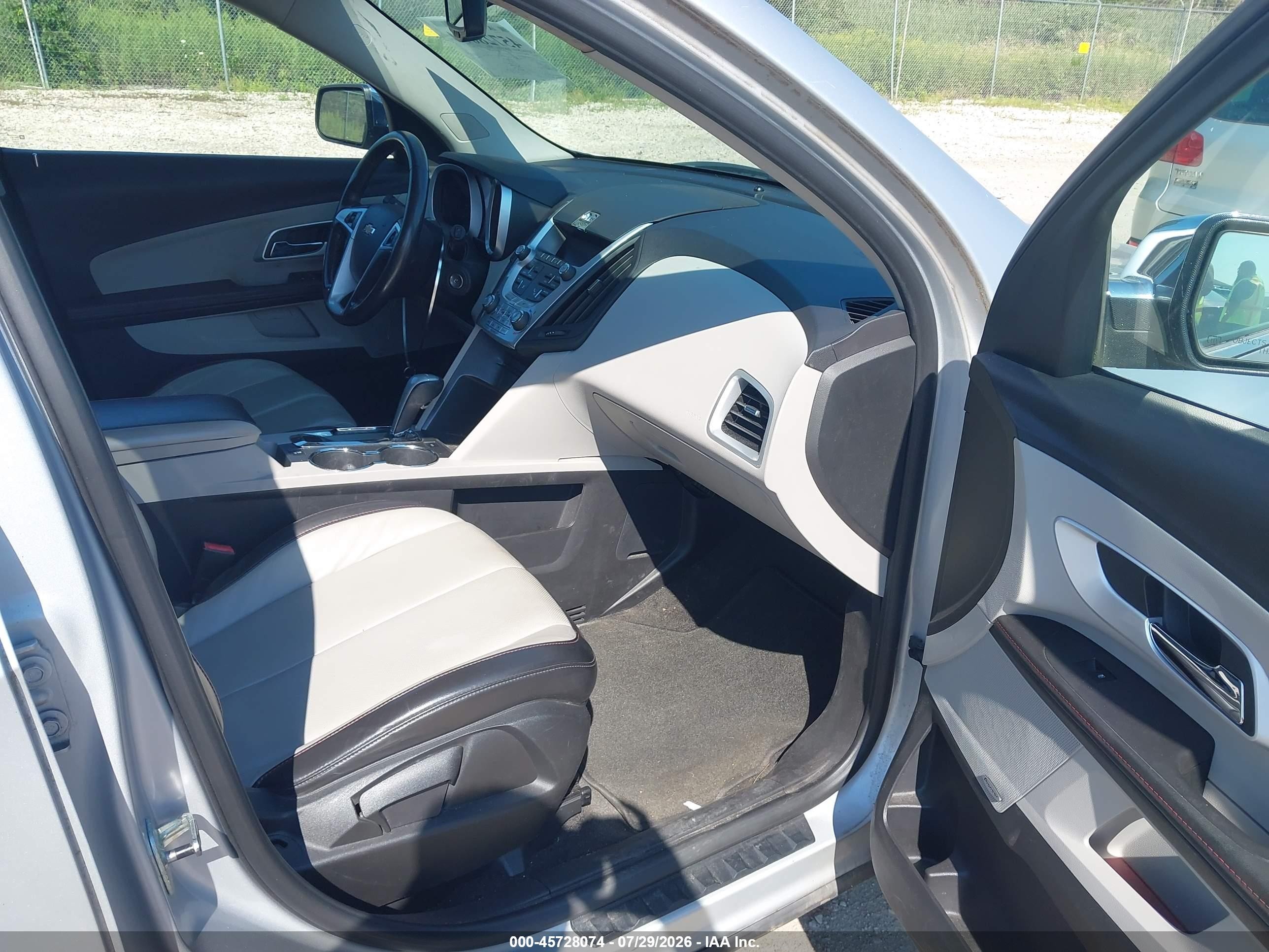 2010 Chevrolet Equinox Ltz Silver vin: 2CNALFEW7A6254773