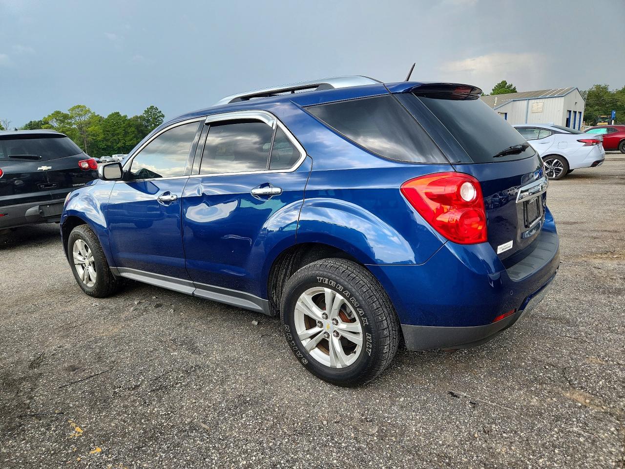 2010 Chevrolet Equinox Ltz Blue vin: 2CNALFEW8A6234189