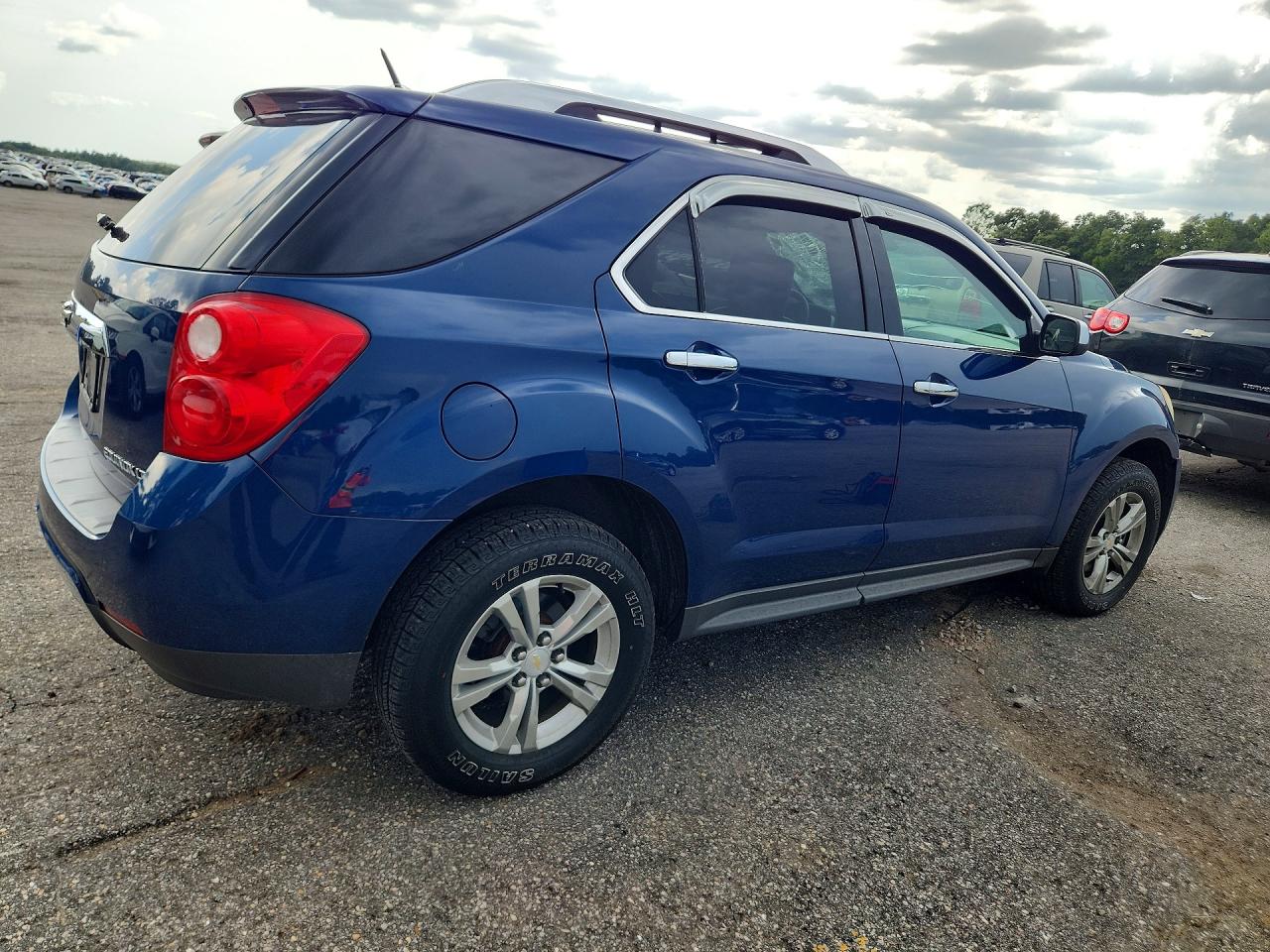 2010 Chevrolet Equinox Ltz Blue vin: 2CNALFEW8A6234189